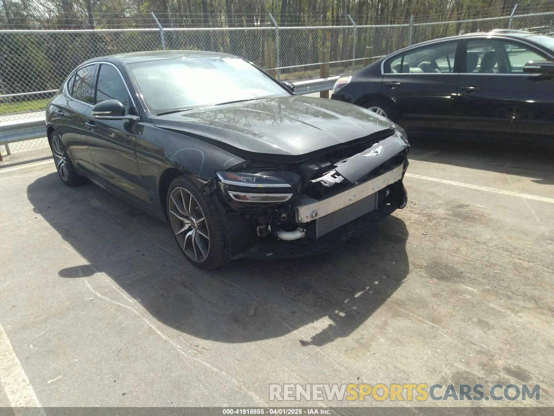 1 fotografías del automóvil dañado KMTG34TA5PU121225 GENESIS G70 2023
