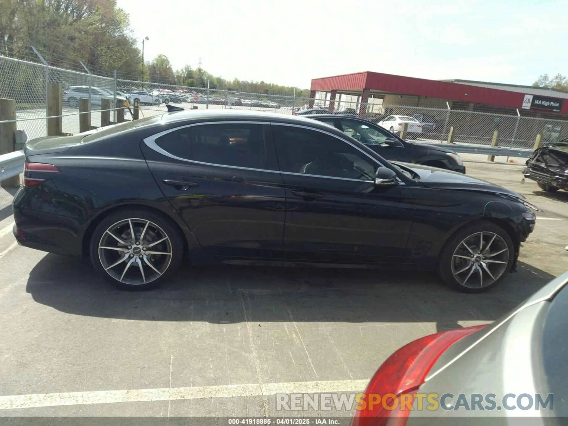 14 fotografías del automóvil dañado KMTG34TA5PU121225 GENESIS G70 2023