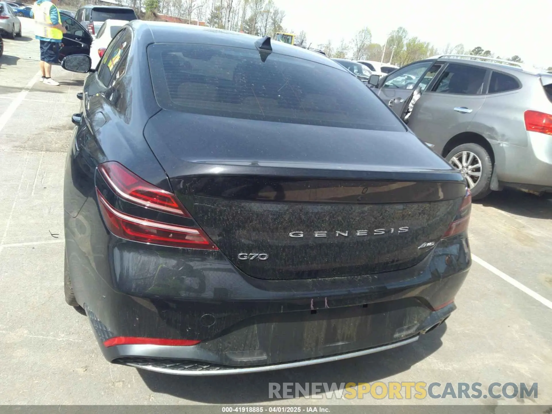 17 fotografías del automóvil dañado KMTG34TA5PU121225 GENESIS G70 2023