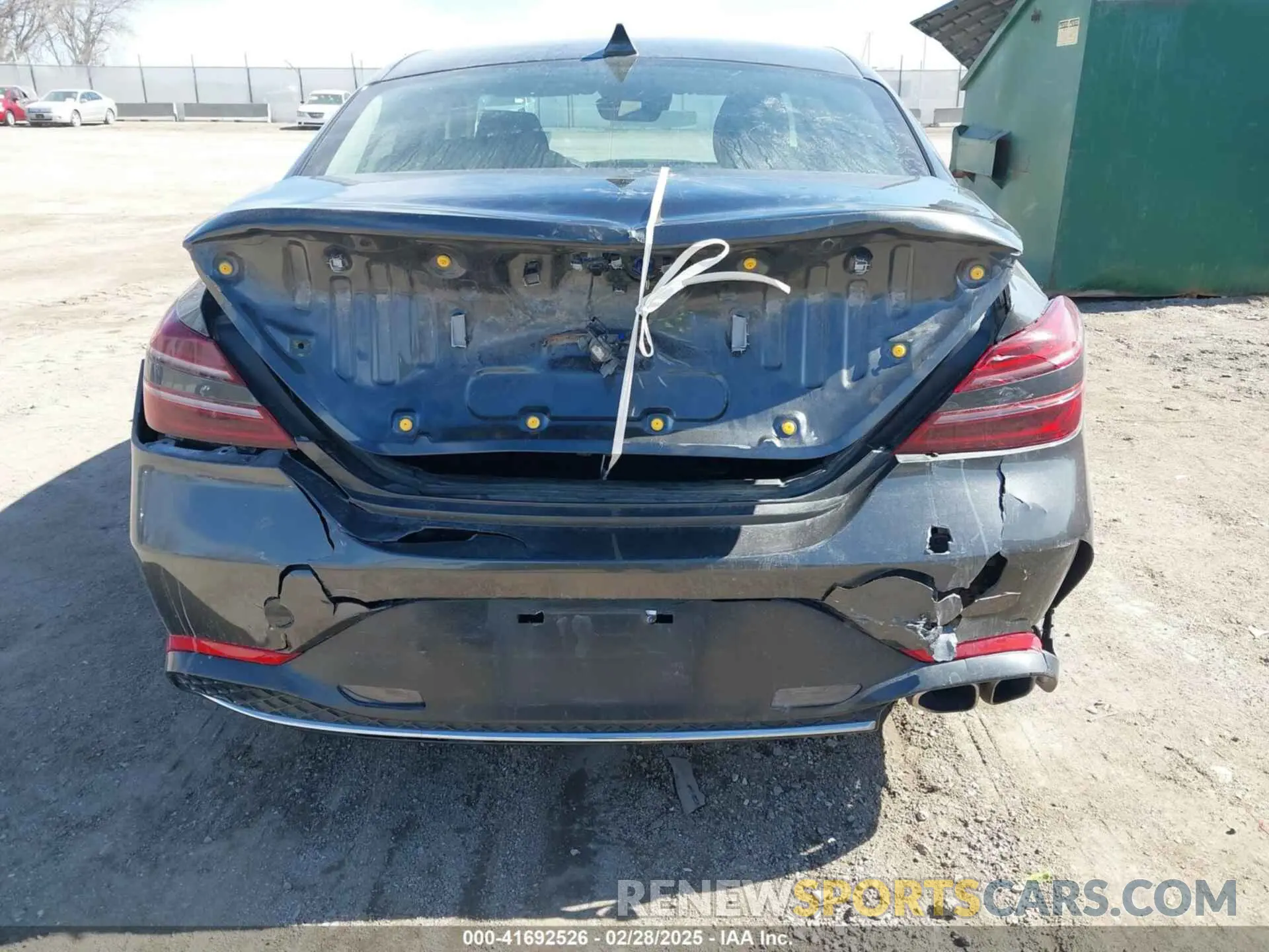 6 fotografías del automóvil dañado KMTG34TA5PU128188 GENESIS G70 2023
