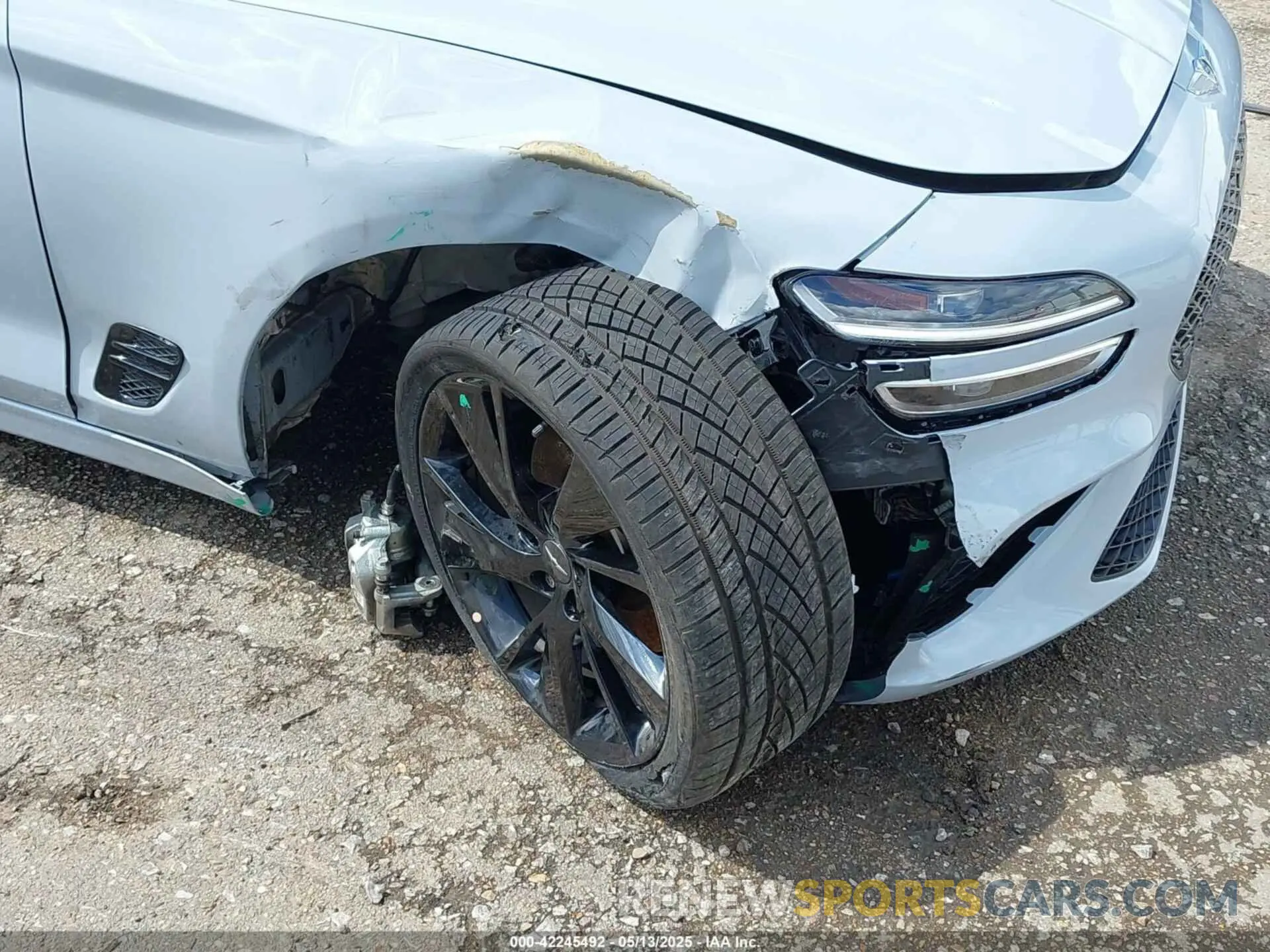 6 fotografías del automóvil dañado KMTG34TA6PU111805 GENESIS G70 2023