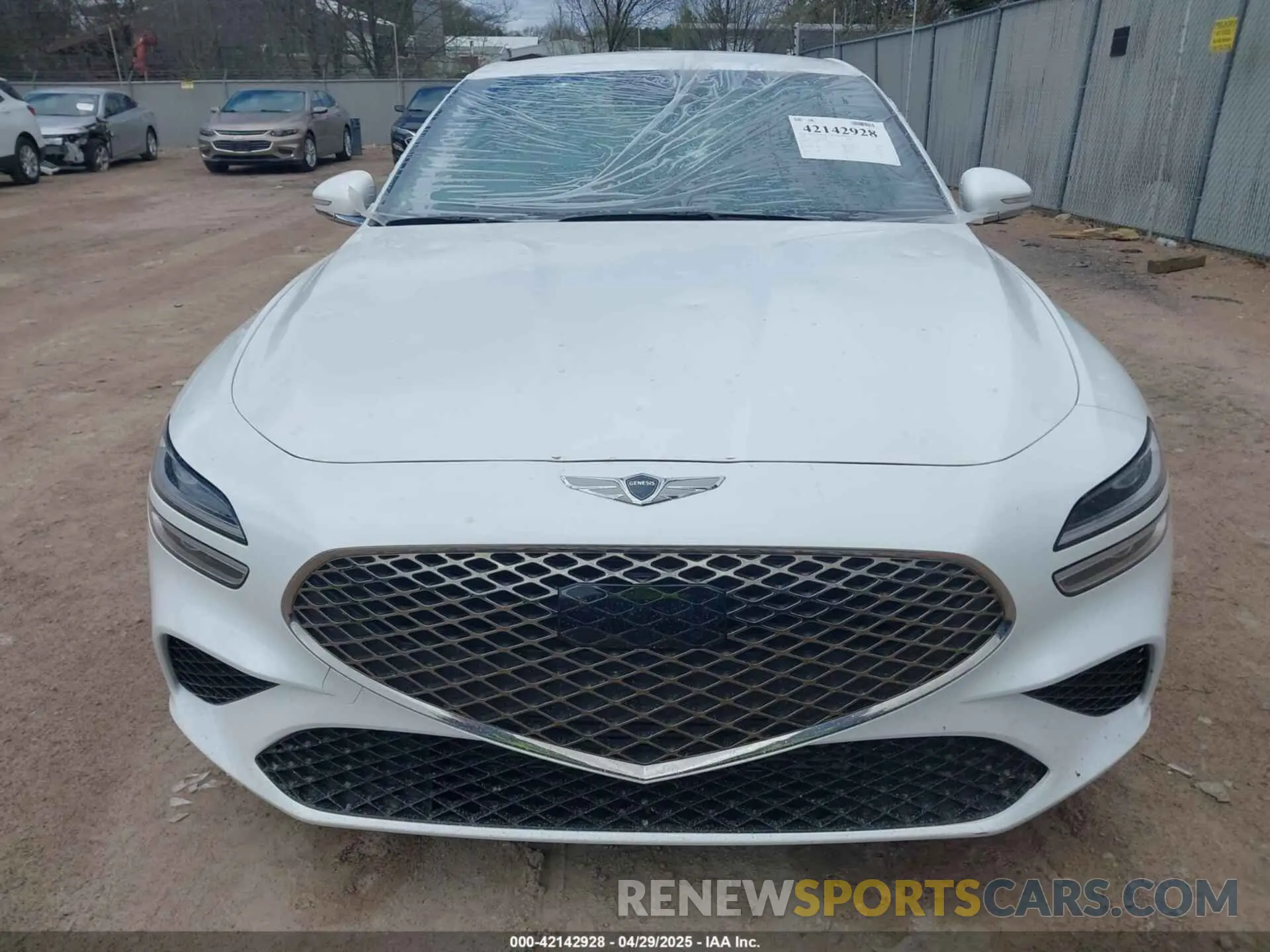 12 fotografías del automóvil dañado KMTG34TA7PU131917 GENESIS G70 2023