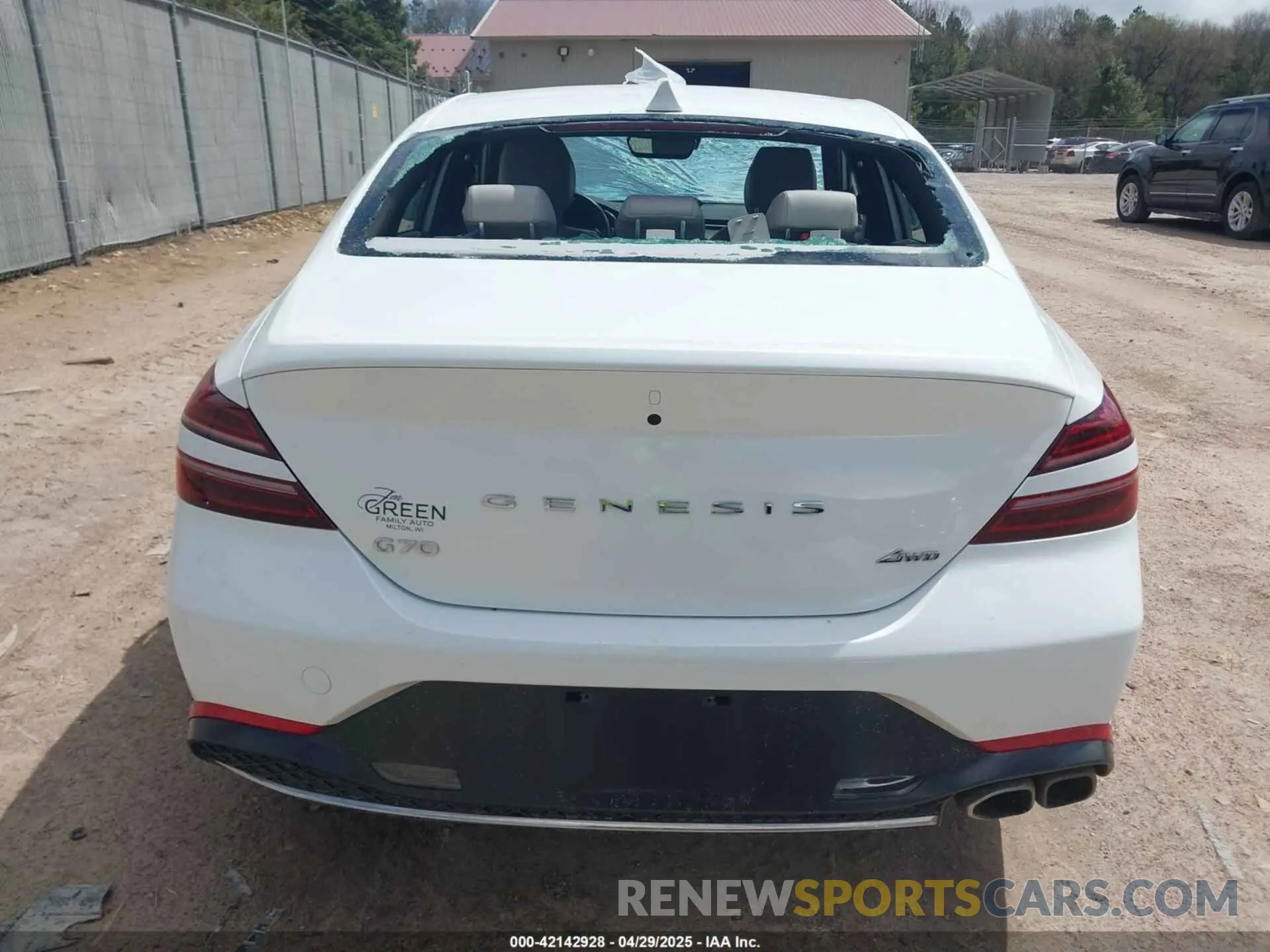 16 fotografías del automóvil dañado KMTG34TA7PU131917 GENESIS G70 2023