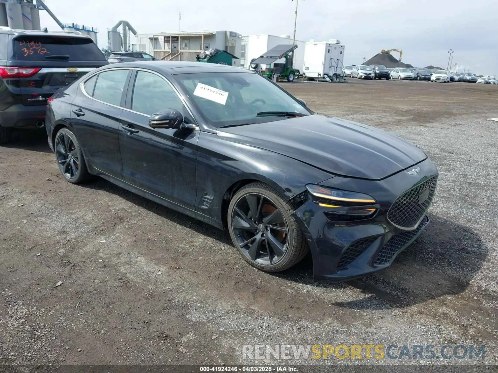 1 fotografías del automóvil dañado KMTG34TA8PU110168 GENESIS G70 2023