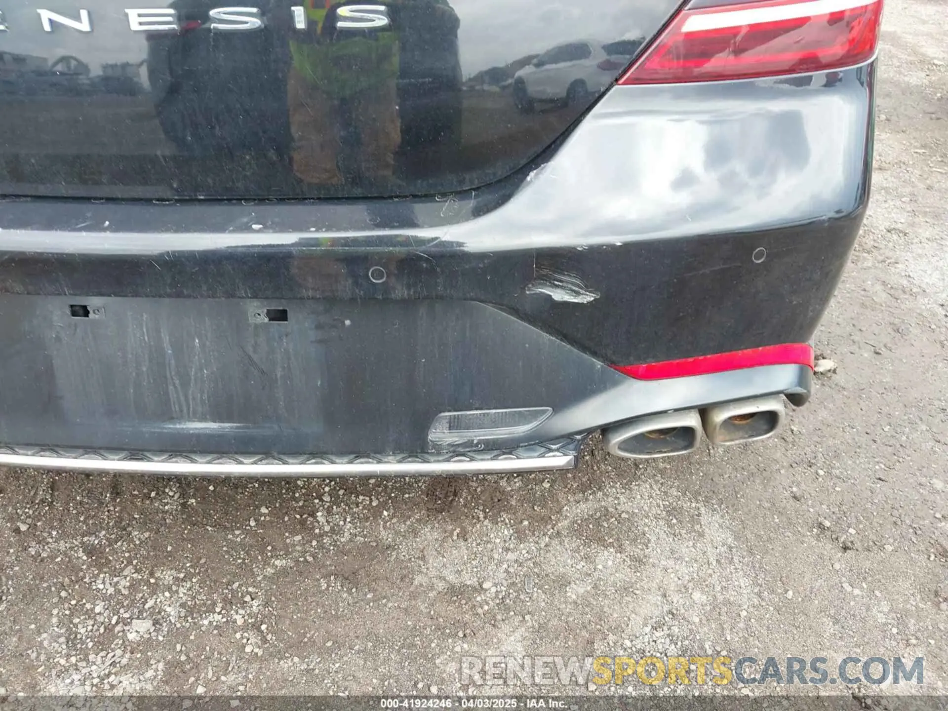 18 fotografías del automóvil dañado KMTG34TA8PU110168 GENESIS G70 2023