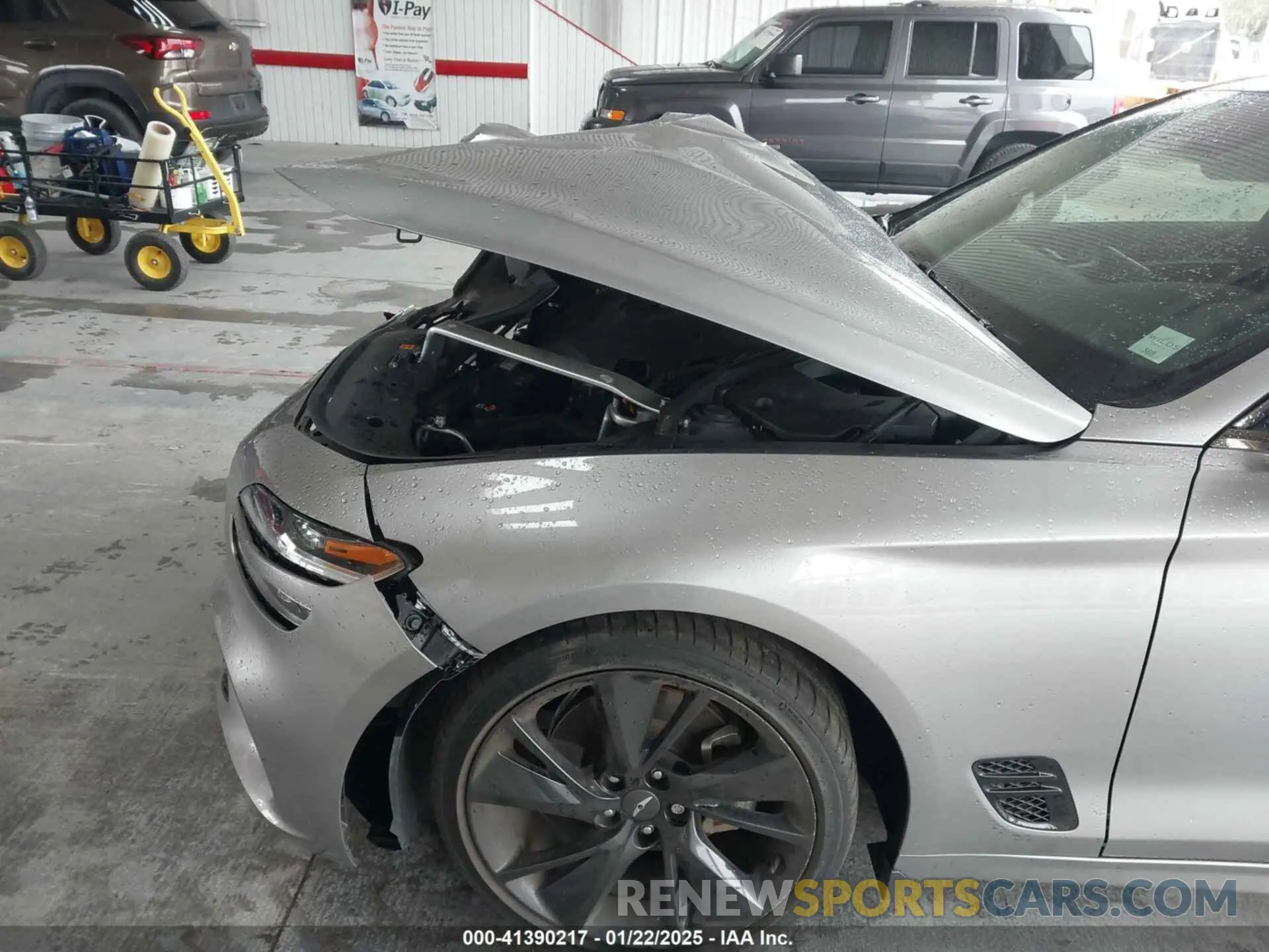 6 fotografías del automóvil dañado KMTG34TA8PU111790 GENESIS G70 2023