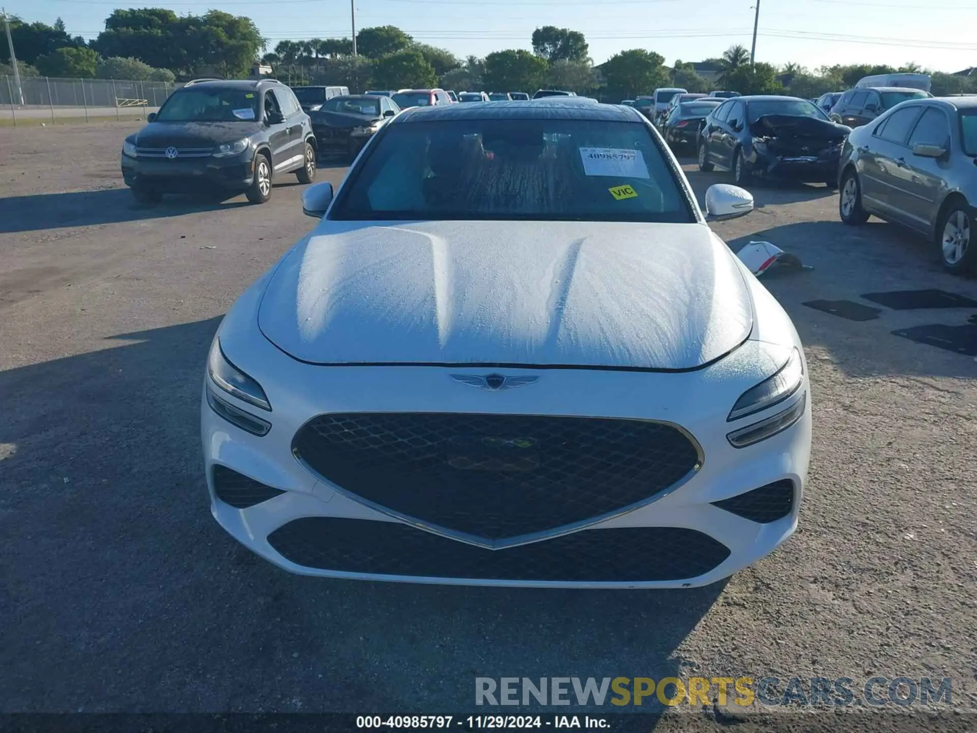 12 fotografías del automóvil dañado KMTG34TA9PU110258 GENESIS G70 2023