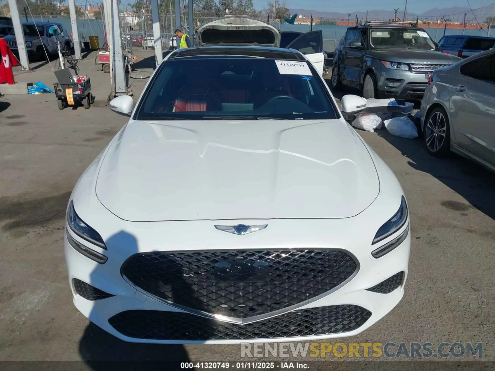 12 fotografías del automóvil dañado KMTG34TAXPU112861 GENESIS G70 2023
