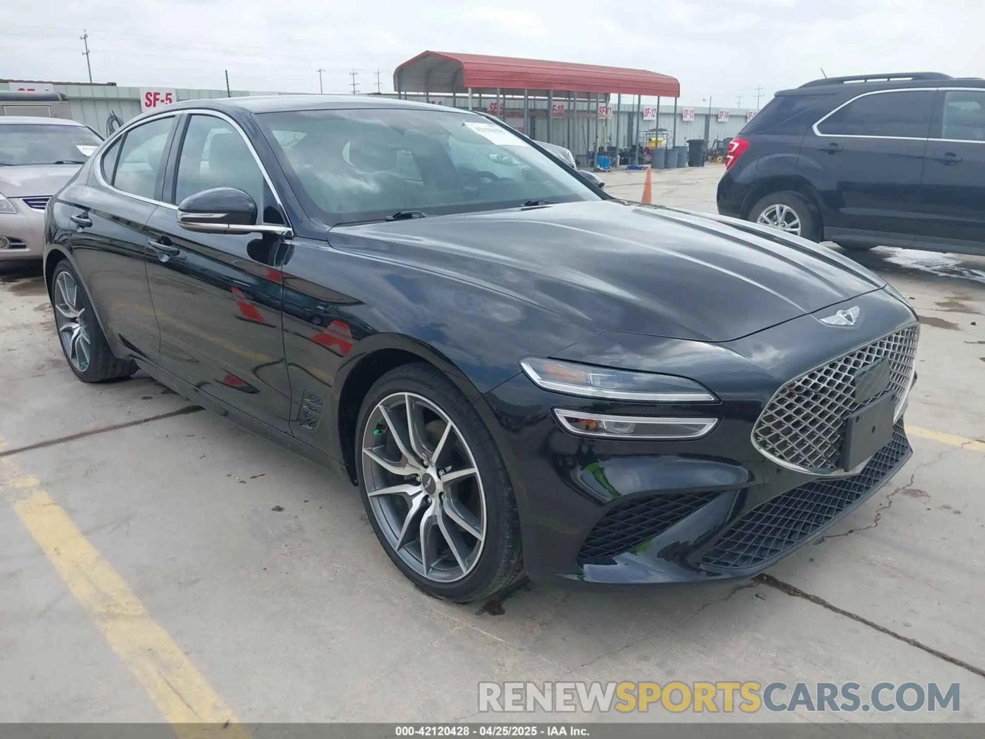 1 fotografías del automóvil dañado KMTG34TAXPU125643 GENESIS G70 2023
