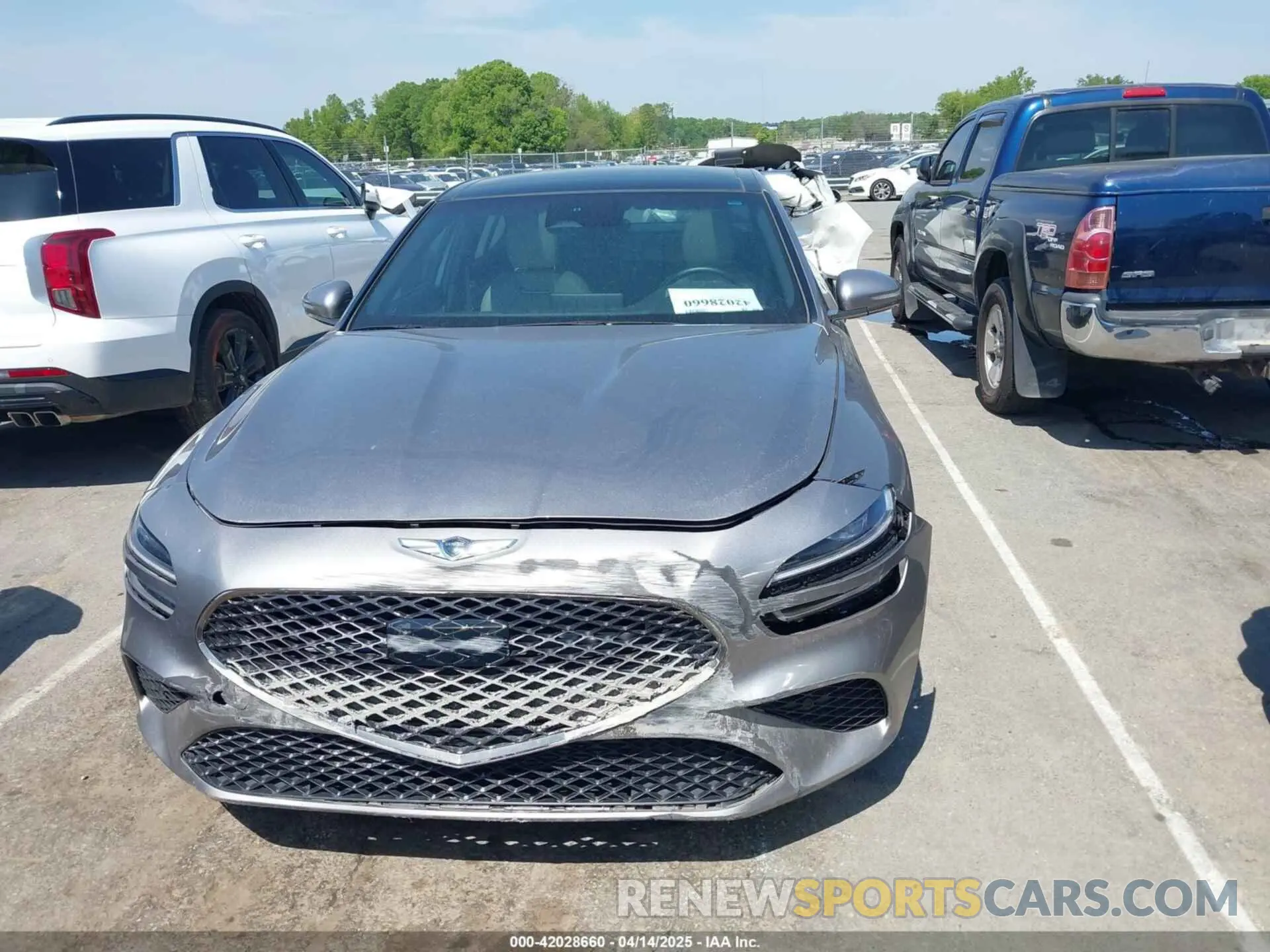 12 fotografías del automóvil dañado KMTG54TE2PU119770 GENESIS G70 2023