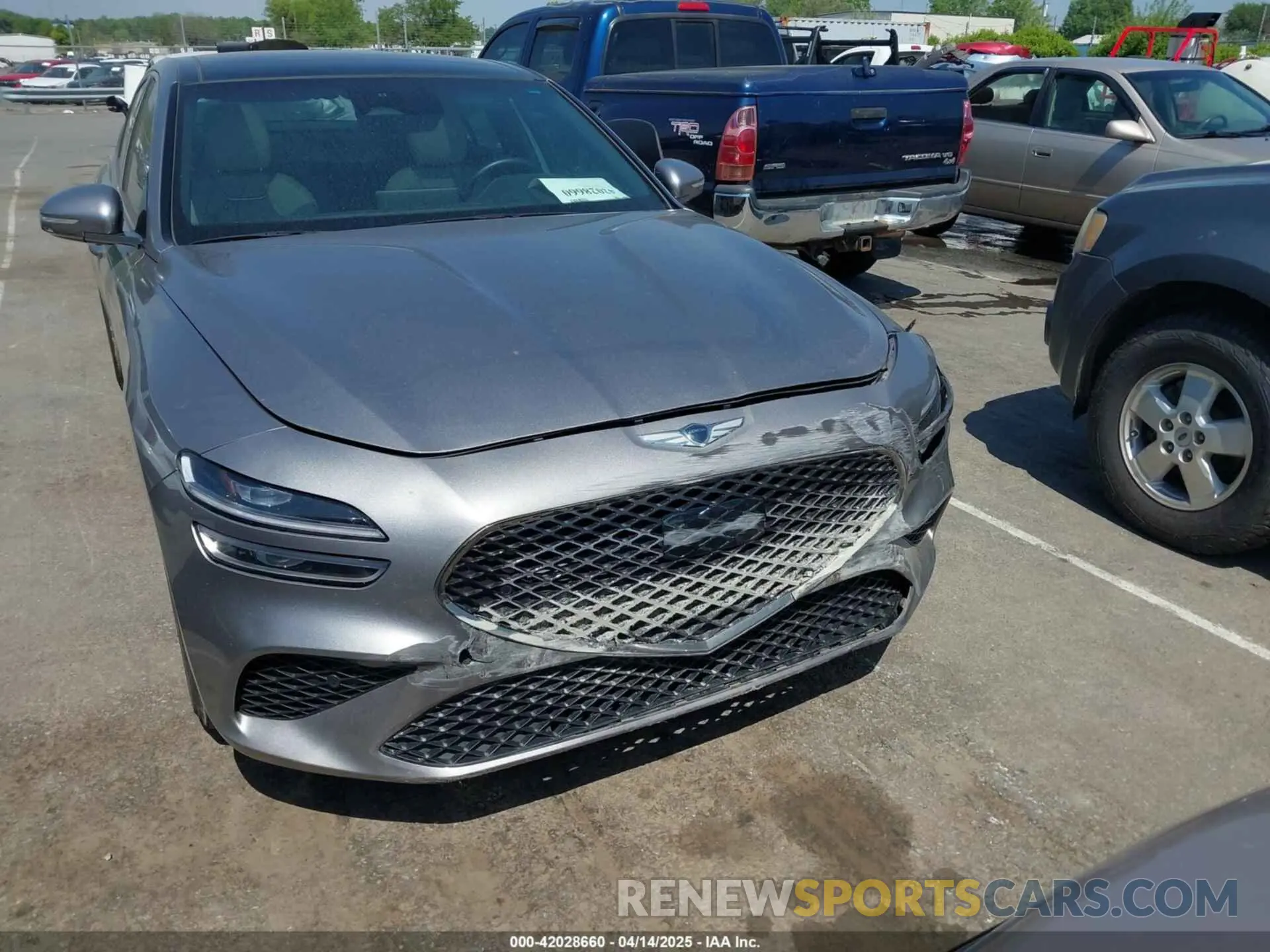 6 fotografías del automóvil dañado KMTG54TE2PU119770 GENESIS G70 2023