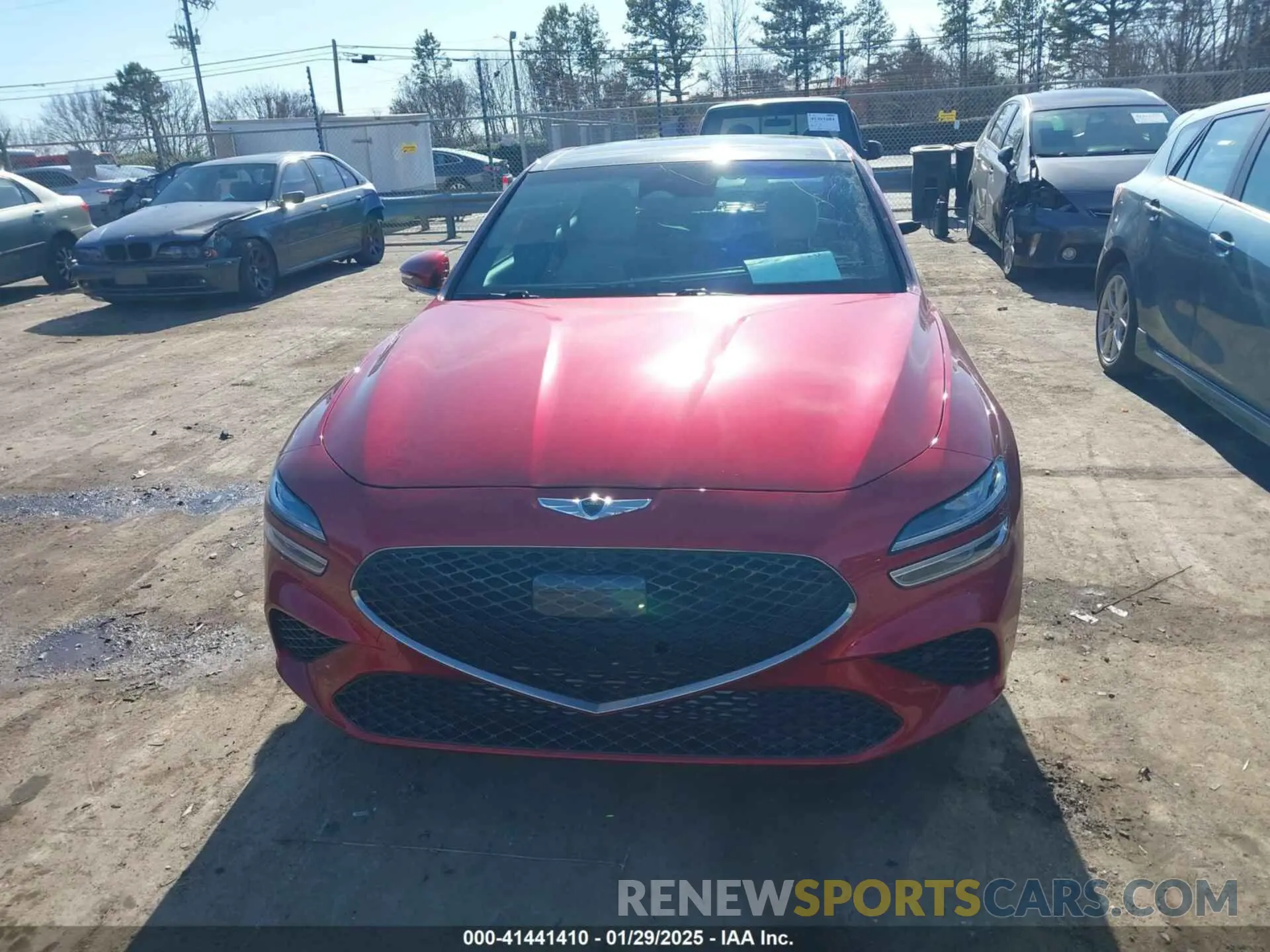 12 fotografías del automóvil dañado KMTG54TE4PU119947 GENESIS G70 2023