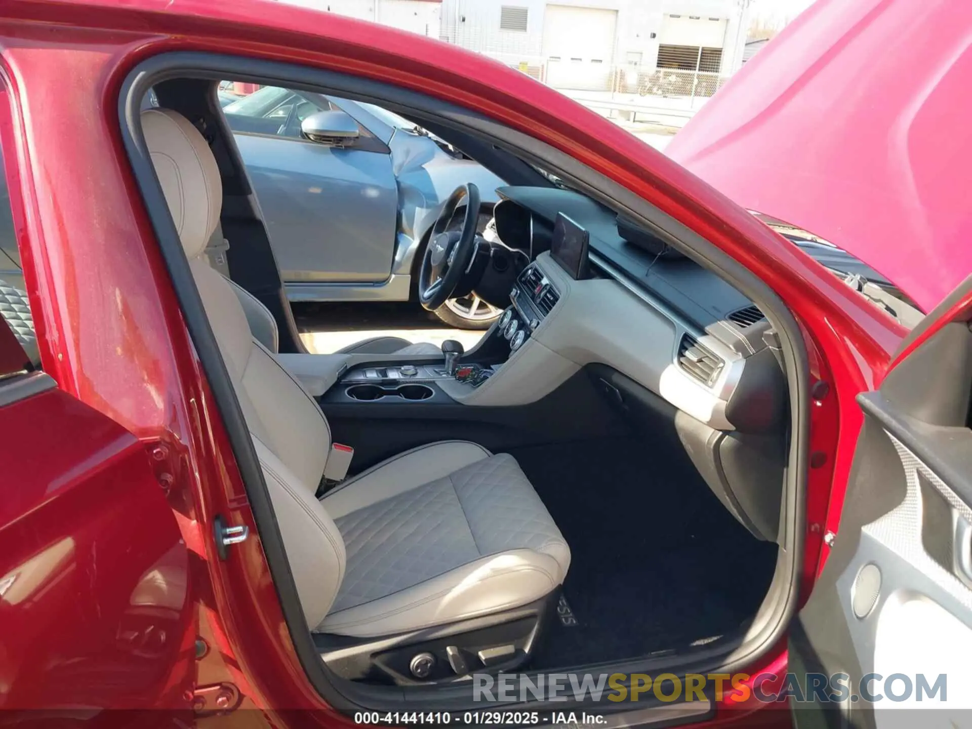 5 fotografías del automóvil dañado KMTG54TE4PU119947 GENESIS G70 2023