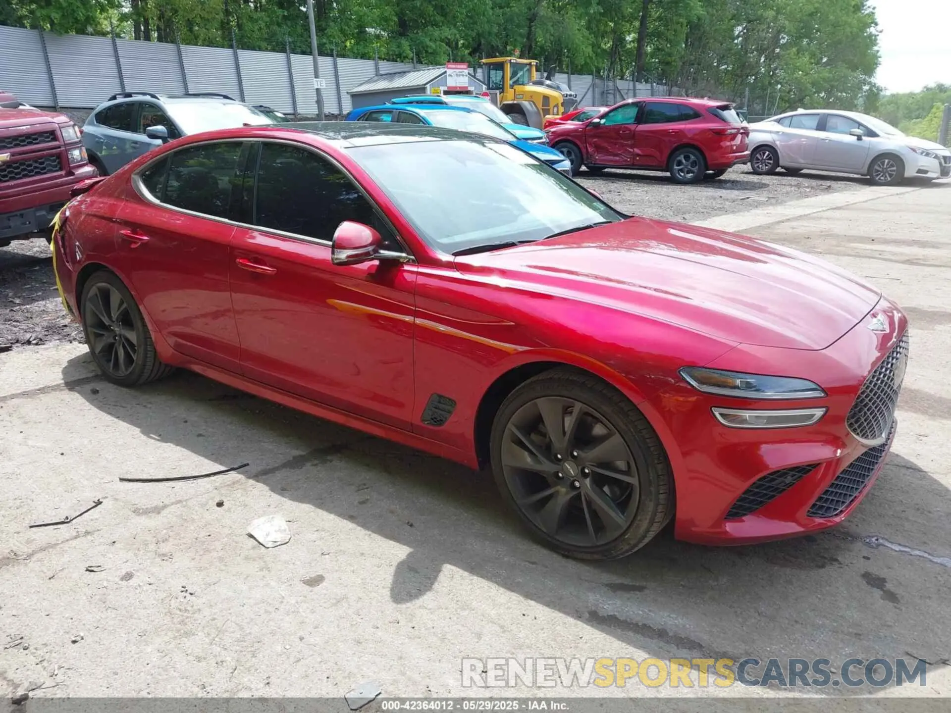 1 fotografías del automóvil dañado KMTG54TE5PU120847 GENESIS G70 2023