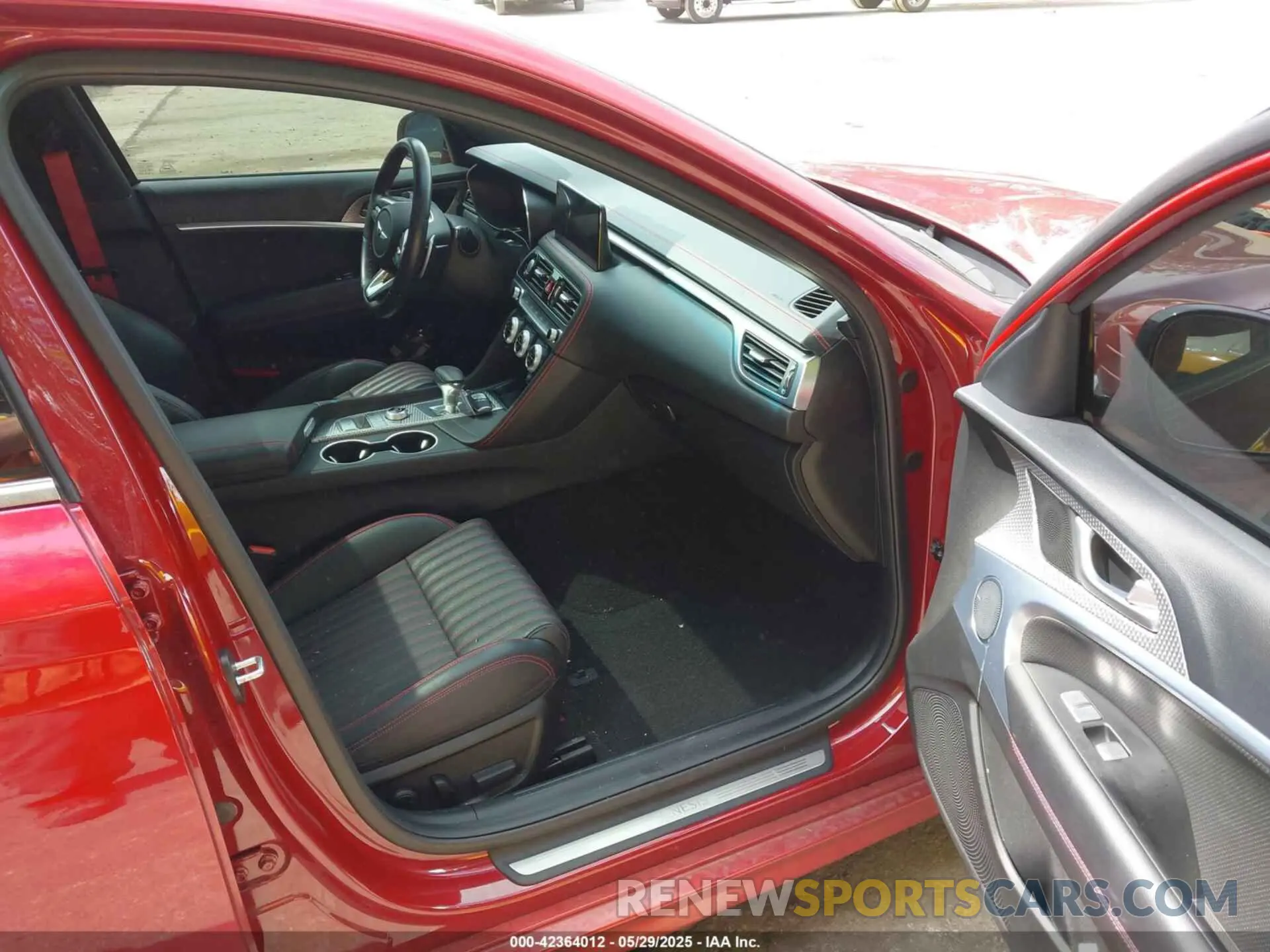 5 fotografías del automóvil dañado KMTG54TE5PU120847 GENESIS G70 2023