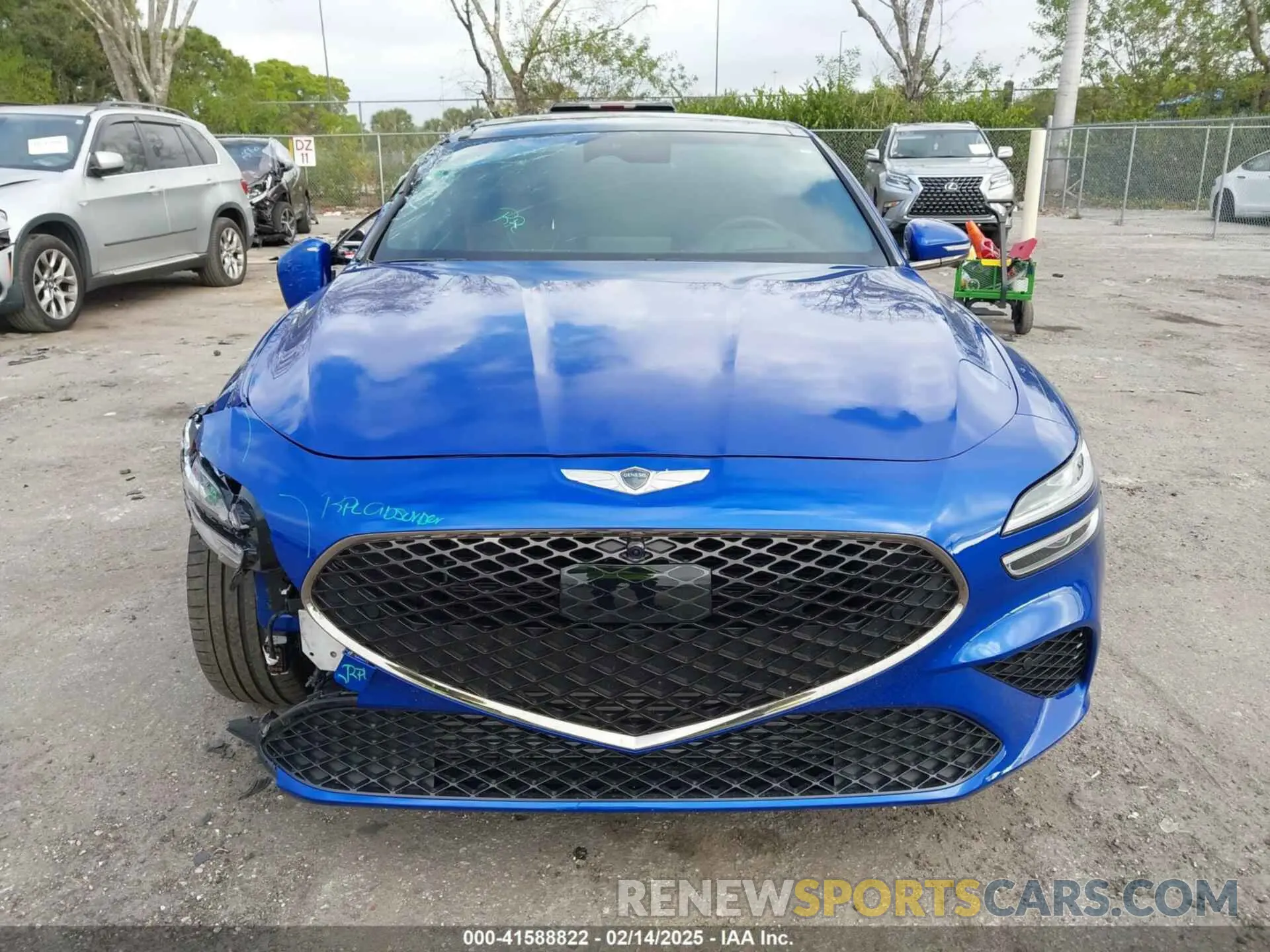 13 fotografías del automóvil dañado KMTG54TE9PU117563 GENESIS G70 2023