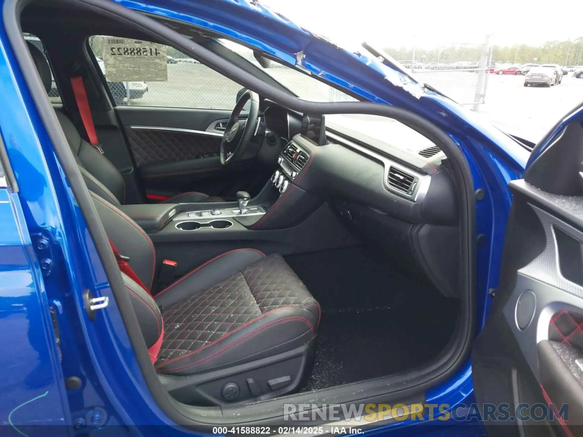 5 fotografías del automóvil dañado KMTG54TE9PU117563 GENESIS G70 2023