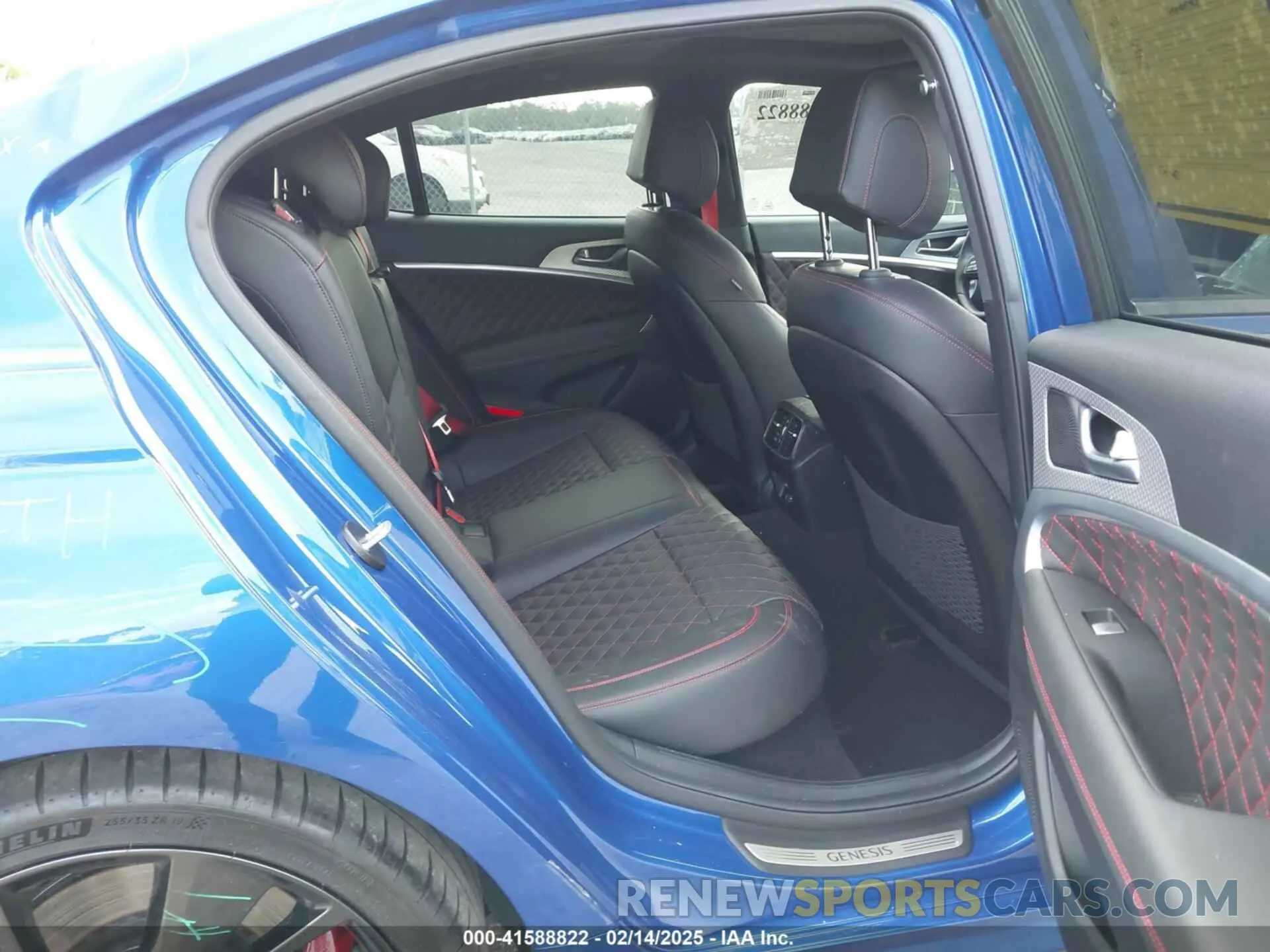 8 fotografías del automóvil dañado KMTG54TE9PU117563 GENESIS G70 2023