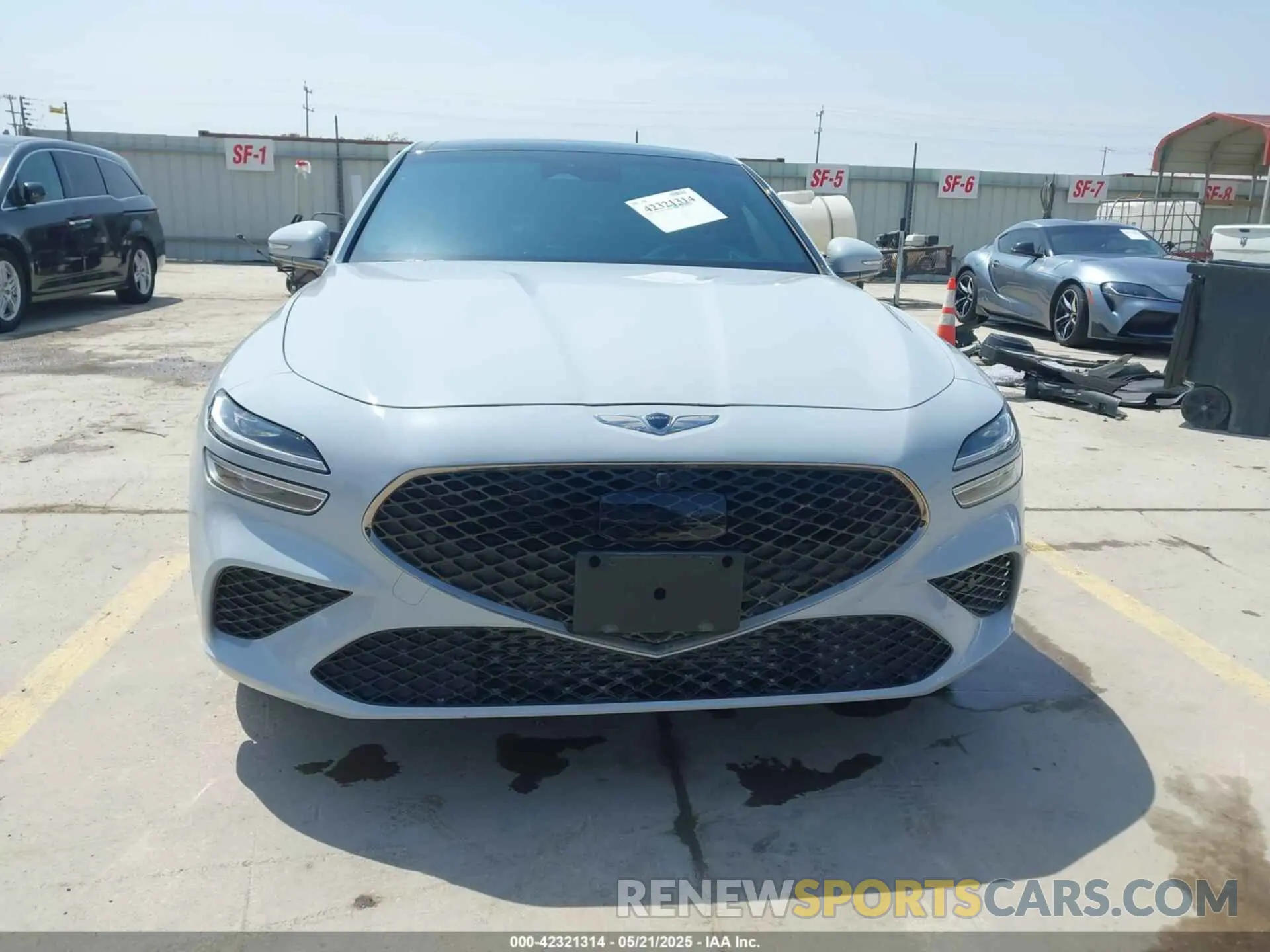12 fotografías del automóvil dañado KMTG54TEXPU107592 GENESIS G70 2023