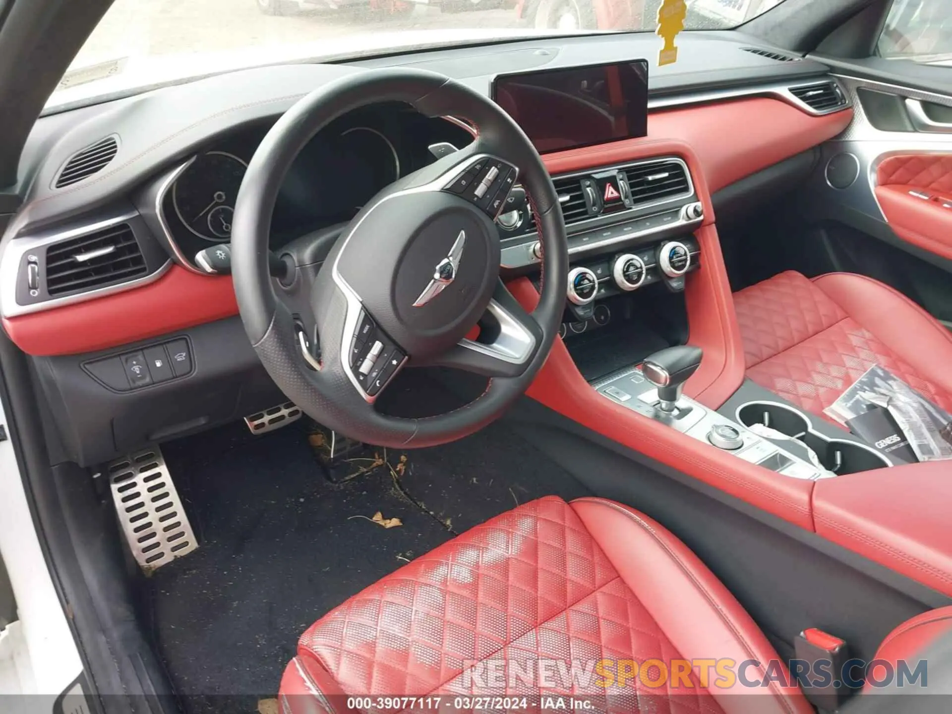 5 fotografías del automóvil dañado KMTG54TEXPU113425 GENESIS G70 2023