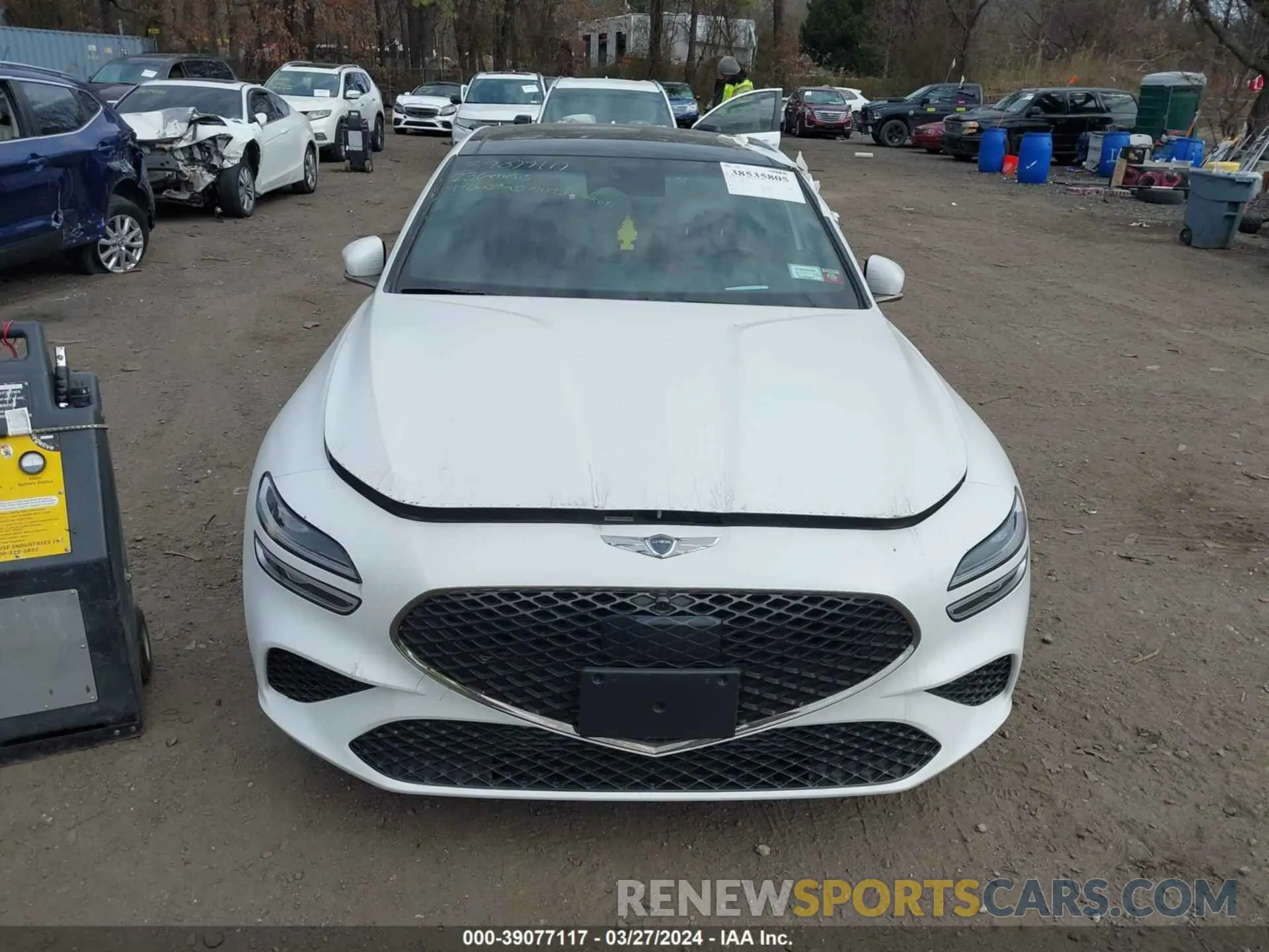 6 fotografías del automóvil dañado KMTG54TEXPU113425 GENESIS G70 2023