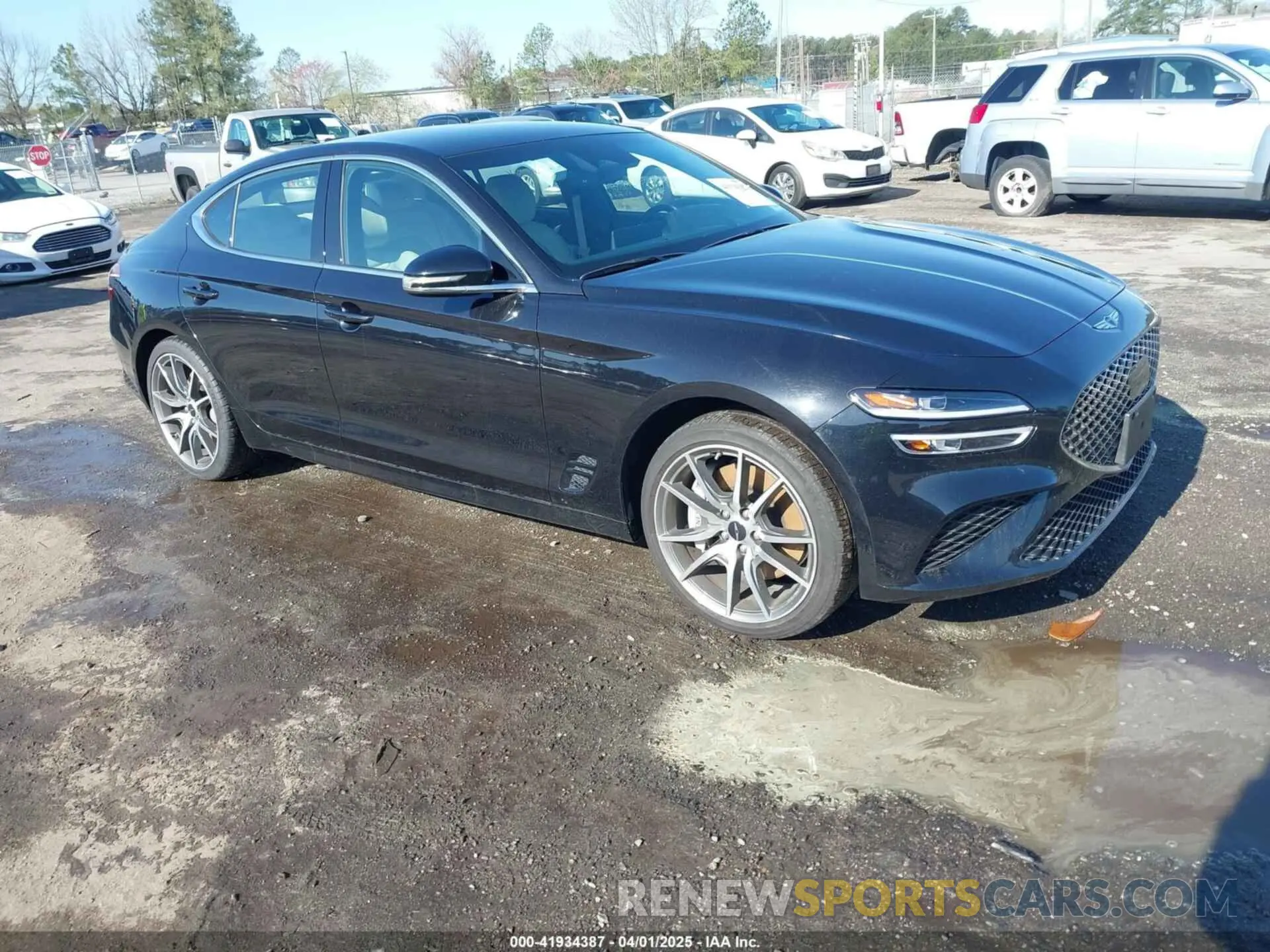1 fotografías del automóvil dañado KMTG34SC7RU143488 GENESIS G70 2024