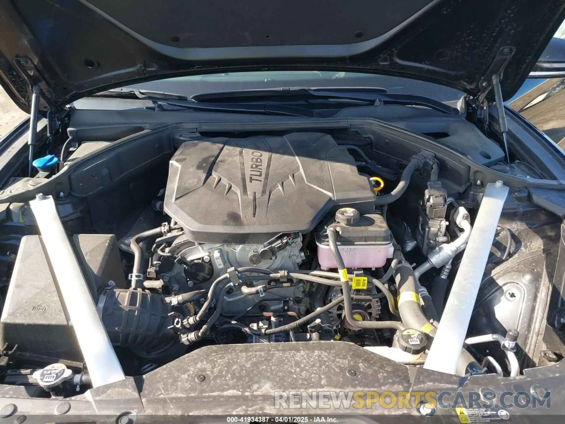 10 fotografías del automóvil dañado KMTG34SC7RU143488 GENESIS G70 2024