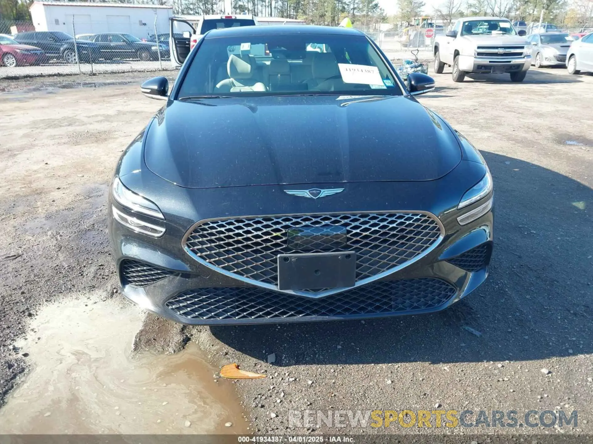 12 fotografías del automóvil dañado KMTG34SC7RU143488 GENESIS G70 2024