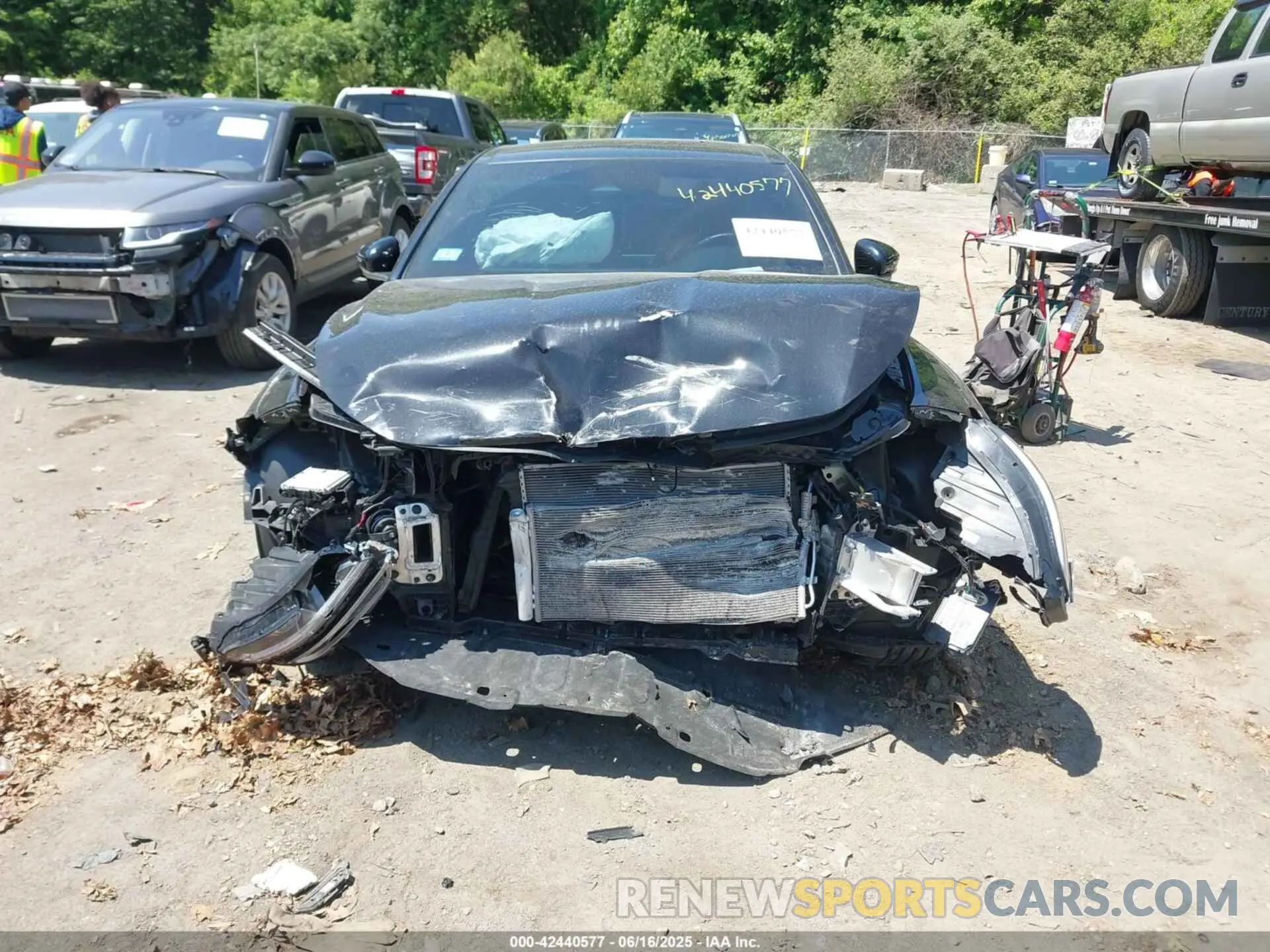 12 fotografías del automóvil dañado KMTG34SC8RU138218 GENESIS G70 2024