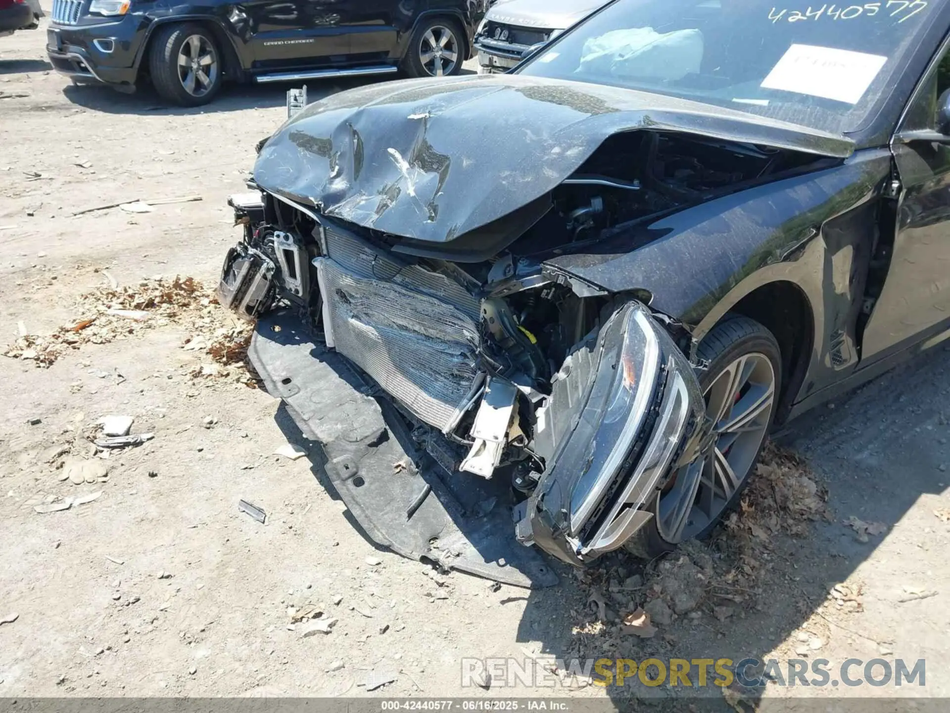6 fotografías del automóvil dañado KMTG34SC8RU138218 GENESIS G70 2024