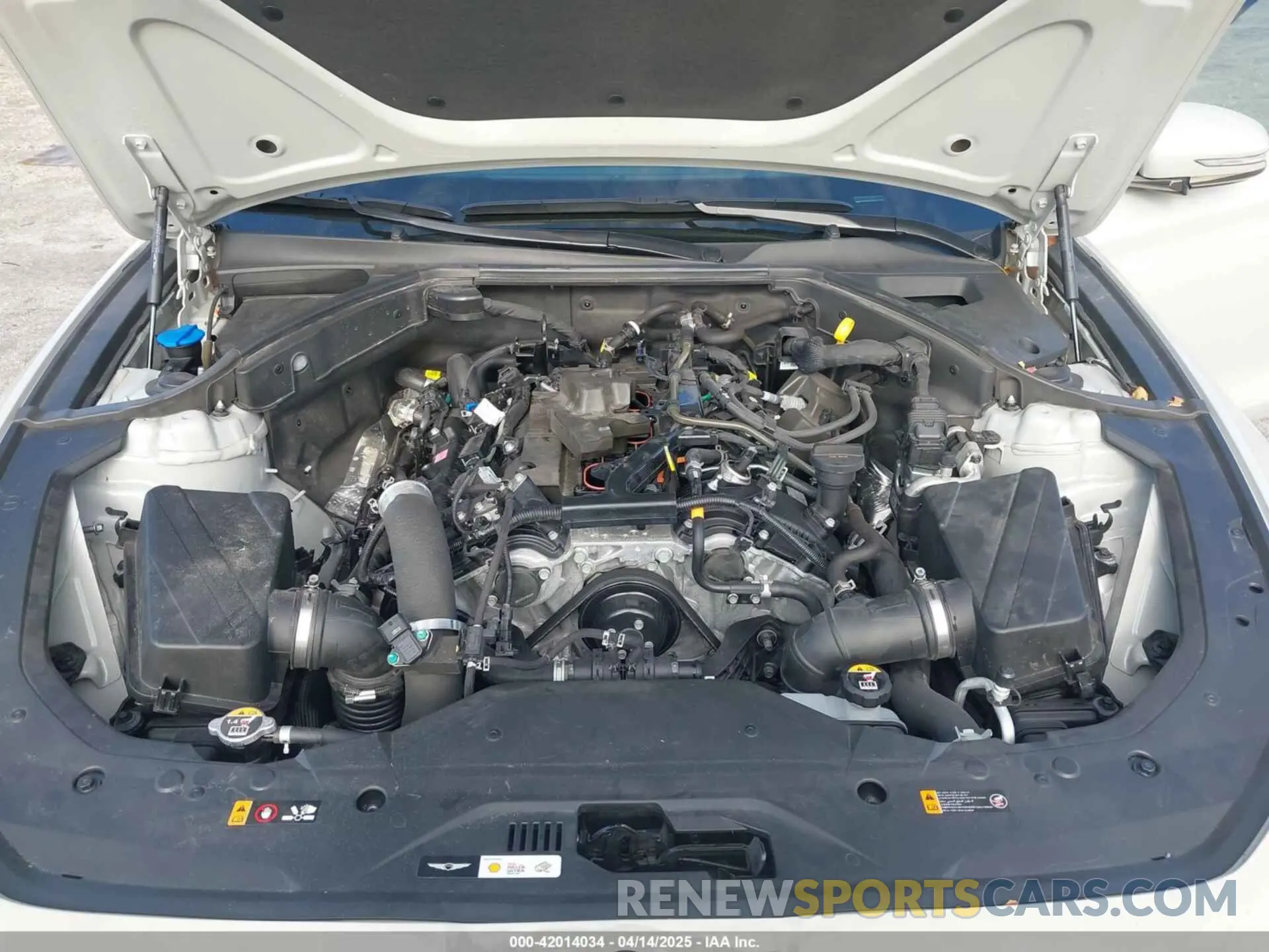 10 fotografías del automóvil dañado KMTG54SE7RU141266 GENESIS G70 2024