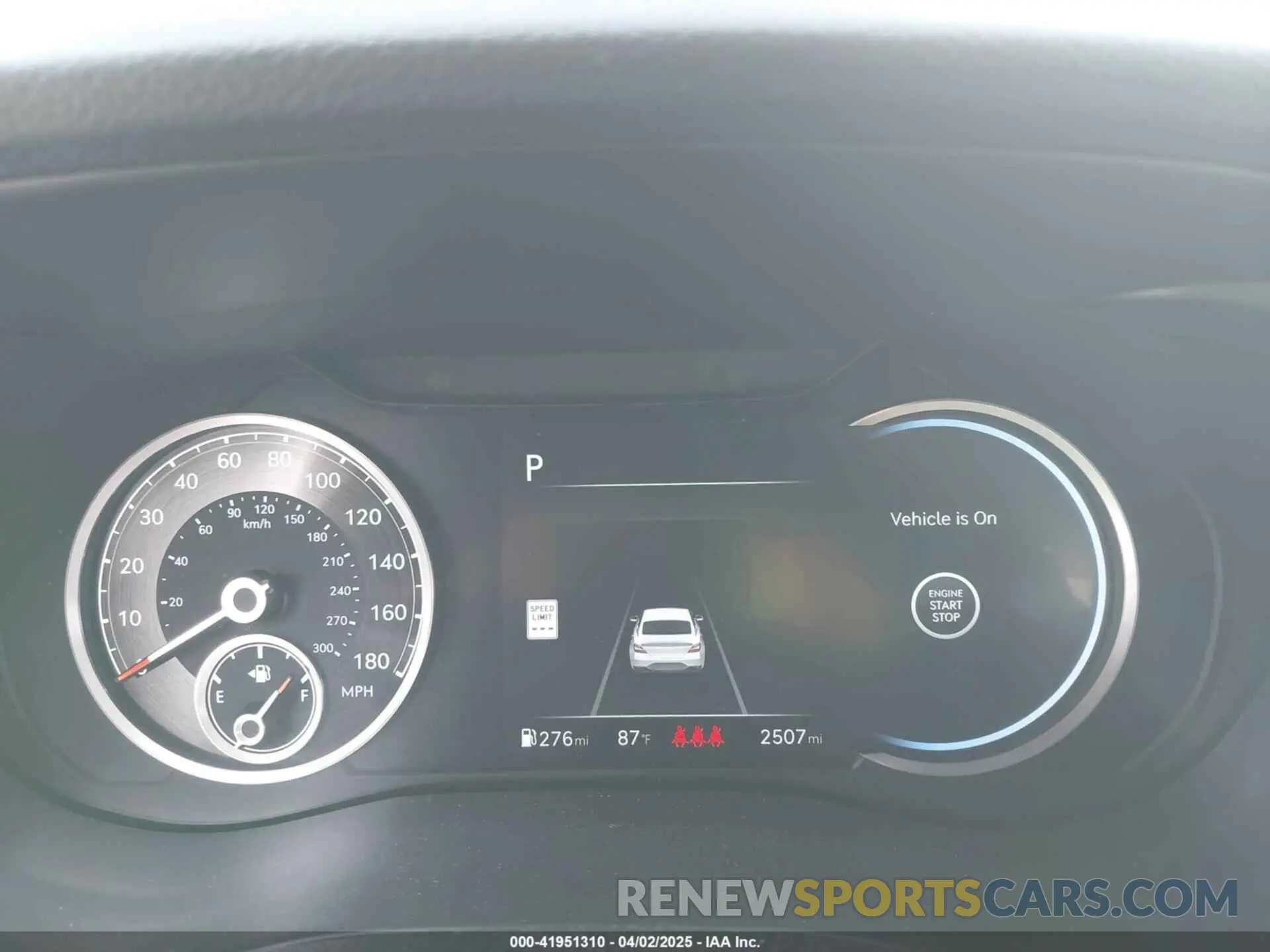 7 fotografías del automóvil dañado KMTG34SC1SU156324 GENESIS G70 2025