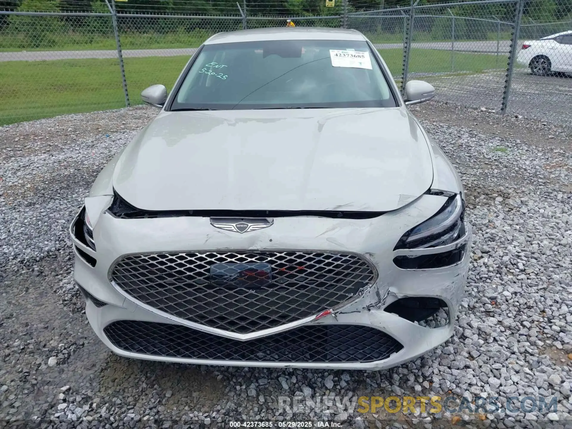 6 fotografías del automóvil dañado KMTG34SC2SU155702 GENESIS G70 2025