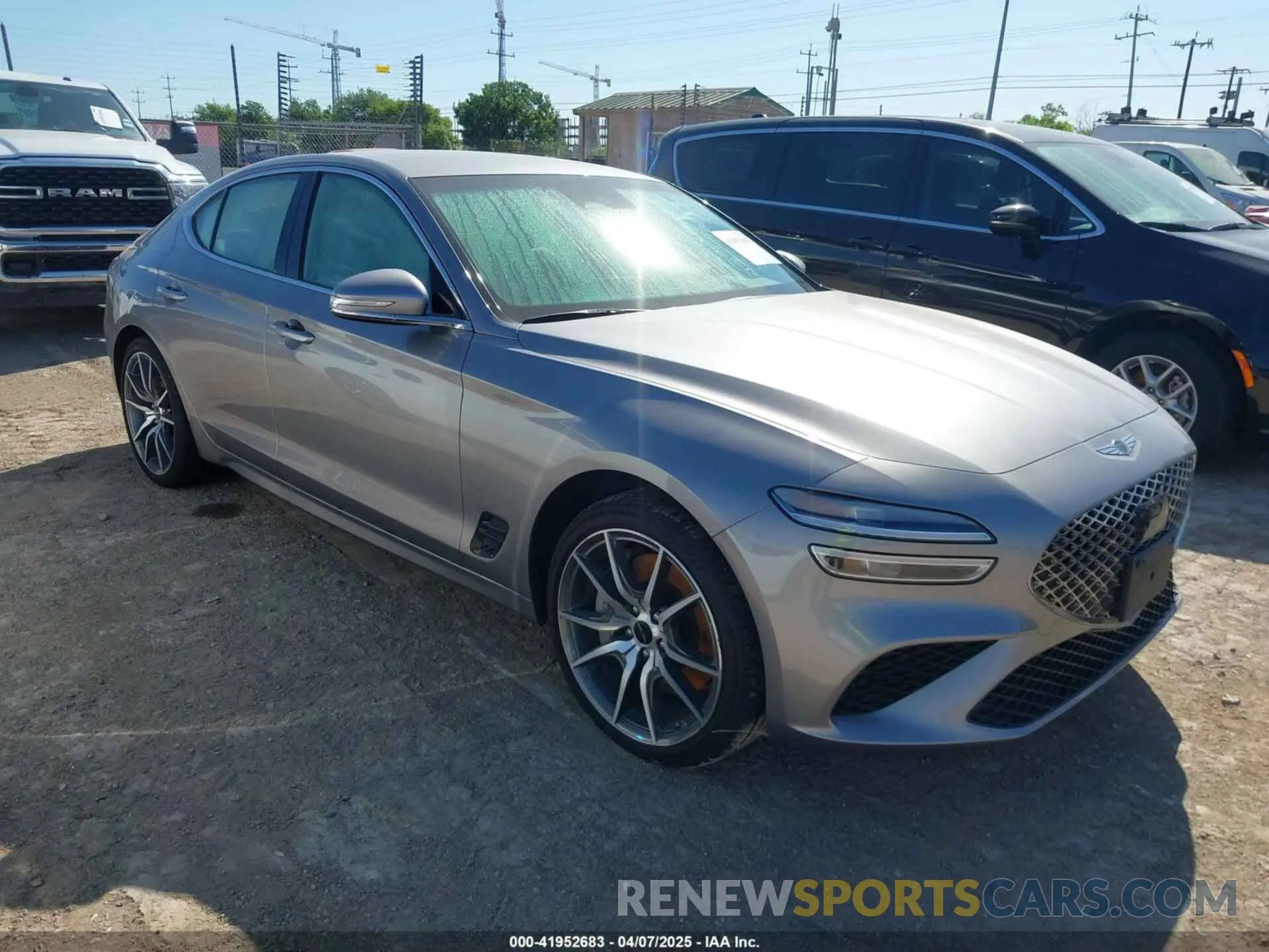 1 fotografías del automóvil dañado KMTG34SC4SU154969 GENESIS G70 2025