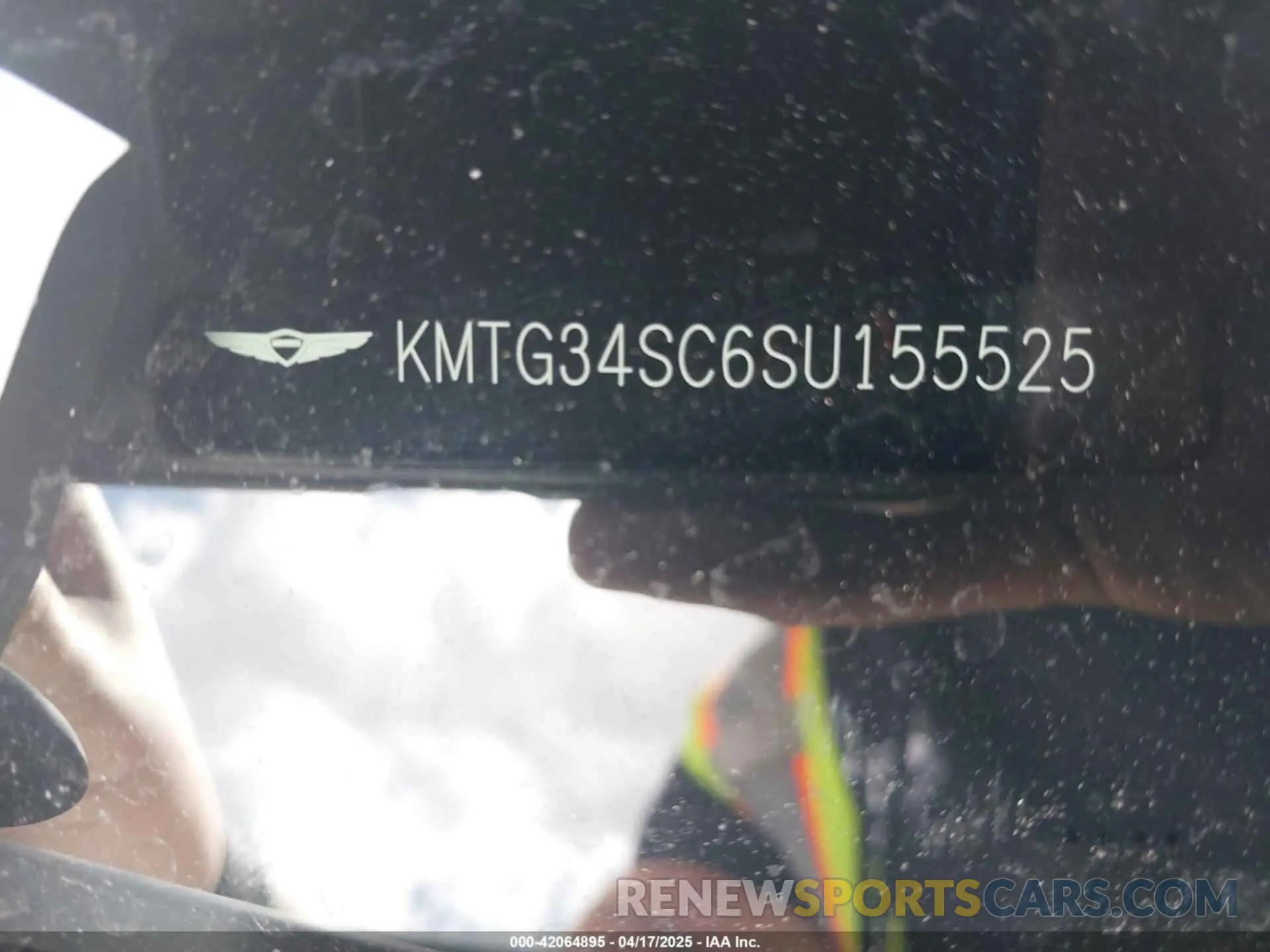 9 fotografías del automóvil dañado KMTG34SC6SU155525 GENESIS G70 2025