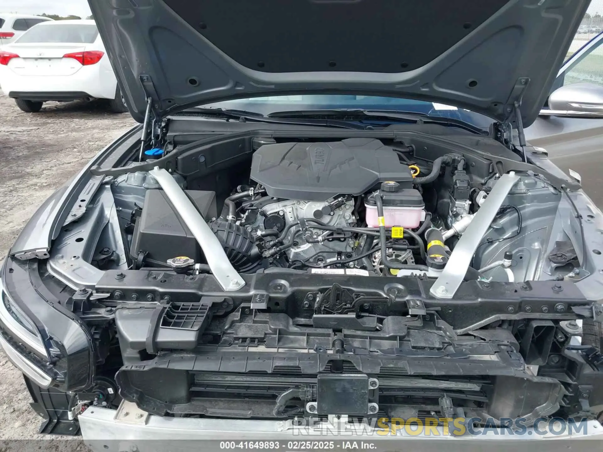 10 fotografías del automóvil dañado KMTG34SC9SU144387 GENESIS G70 2025