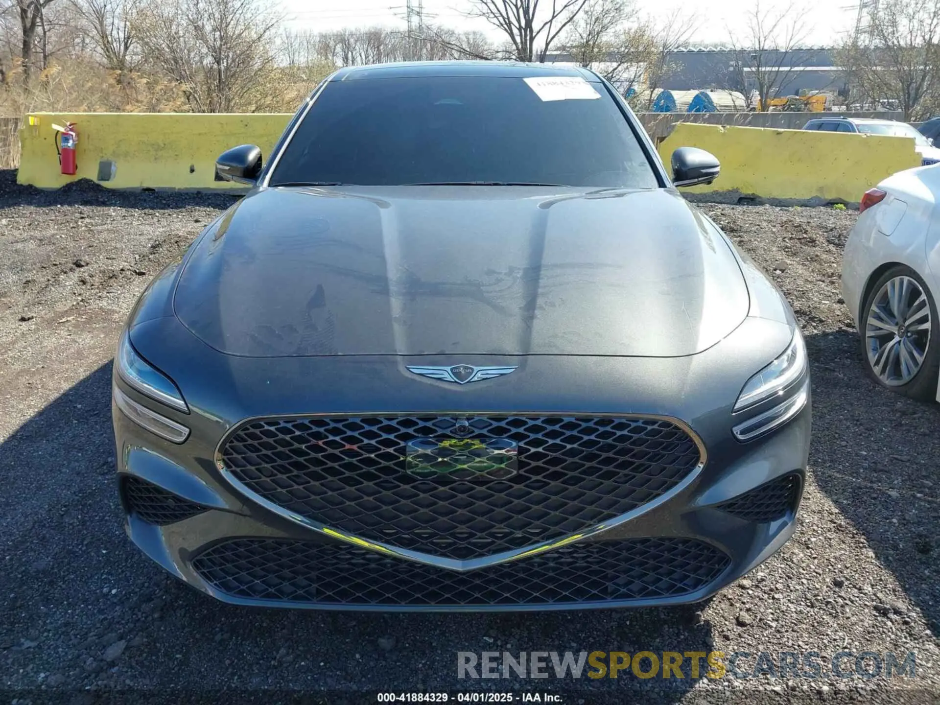12 fotografías del automóvil dañado KMTG54SE6SU149655 GENESIS G70 2025