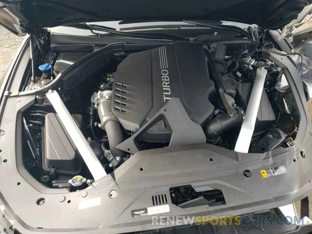 11 fotografías del automóvil dañado KMTG54SEXSU147388 GENESIS G70 2025