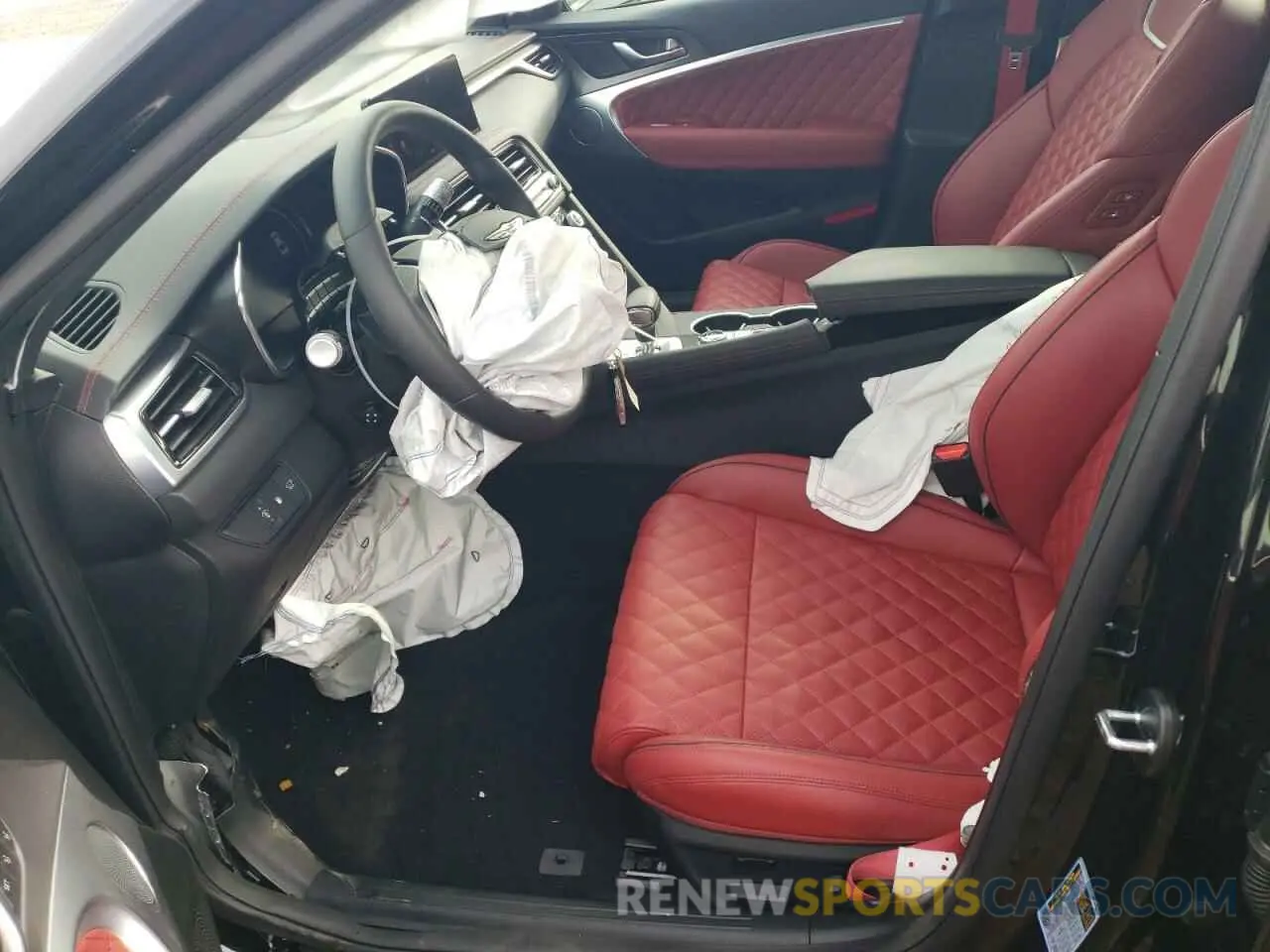 7 fotografías del automóvil dañado KMTG54SEXSU147388 GENESIS G70 2025
