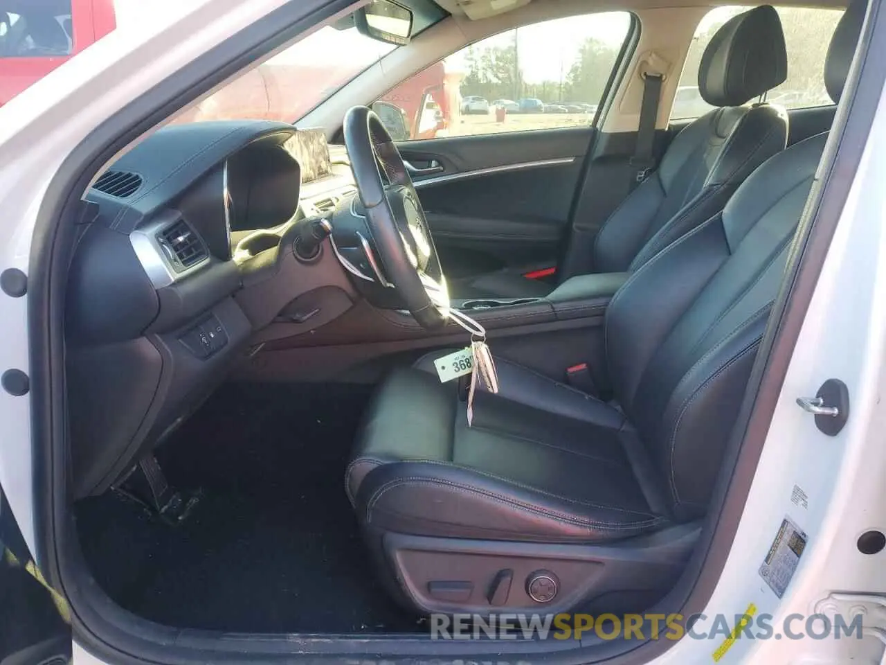 7 fotografías del automóvil dañado KMTG34TA0NU086204 GENESIS G70 BASE 2022