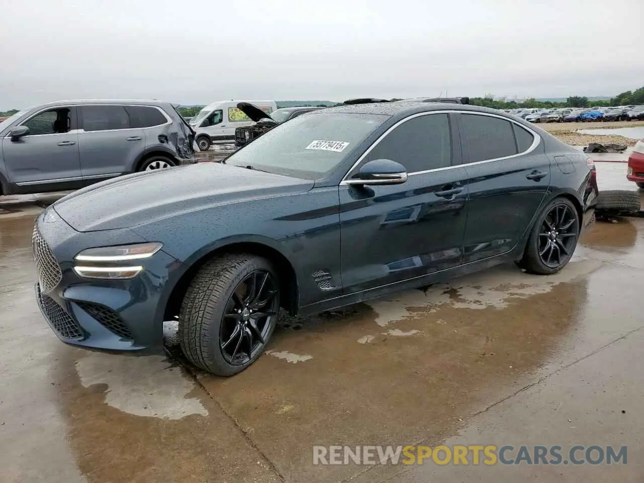 1 fotografías del automóvil dañado KMTG34TA1NU098488 GENESIS G70 BASE 2022