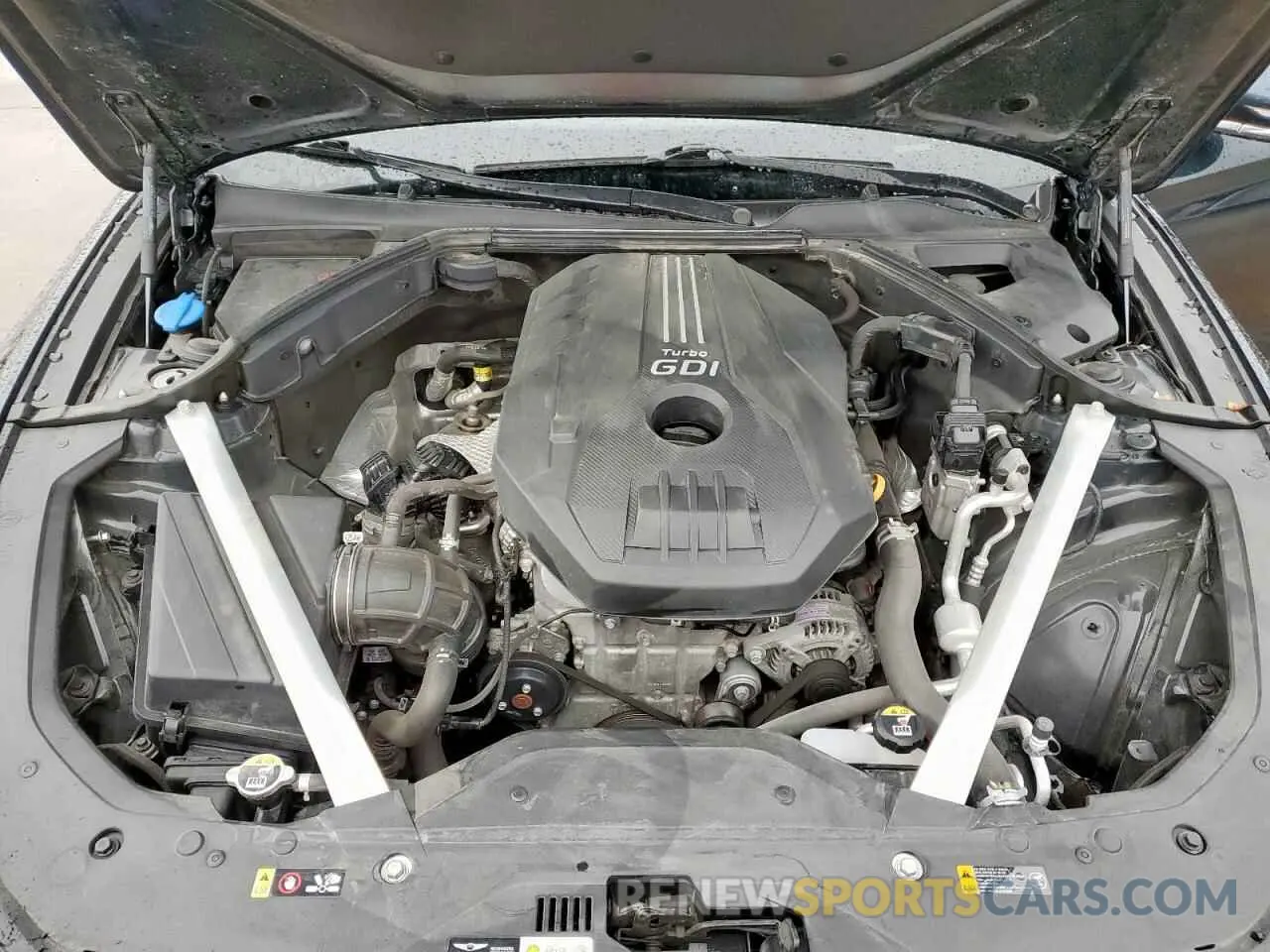 11 fotografías del automóvil dañado KMTG34TA1NU098488 GENESIS G70 BASE 2022
