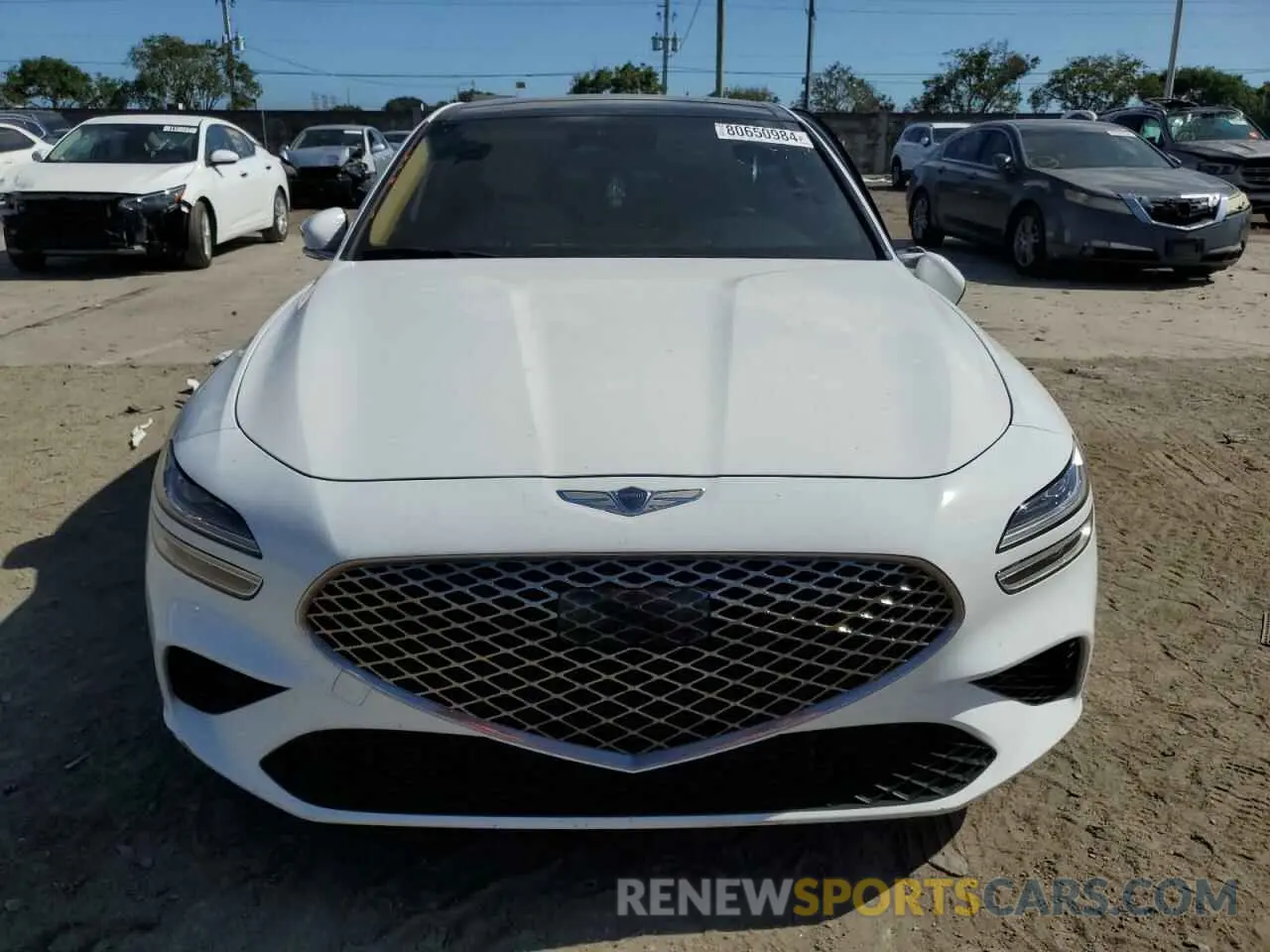 5 fotografías del automóvil dañado KMTG34TA2NU096216 GENESIS G70 BASE 2022