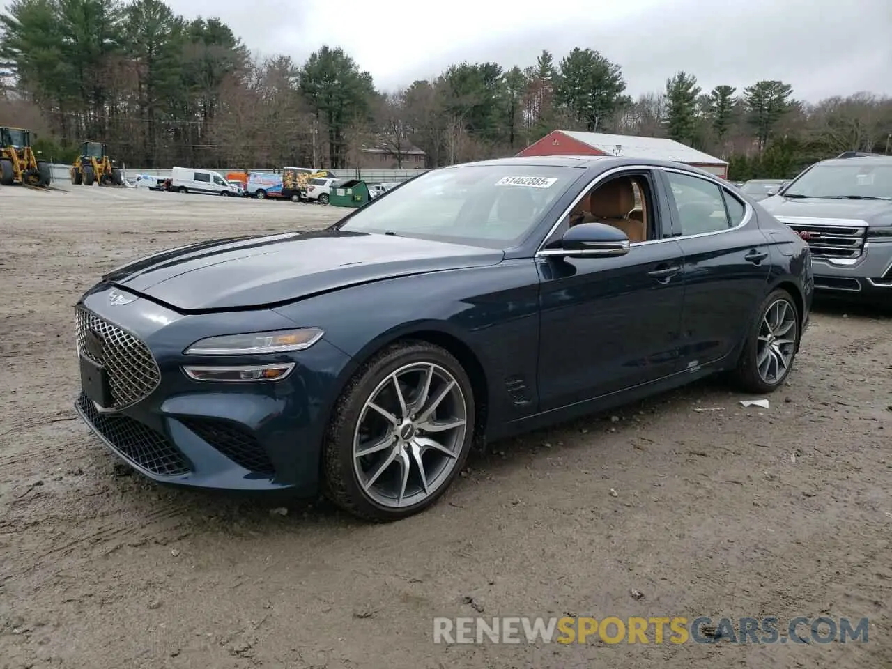 1 fotografías del automóvil dañado KMTG34TA3NU087864 GENESIS G70 BASE 2022