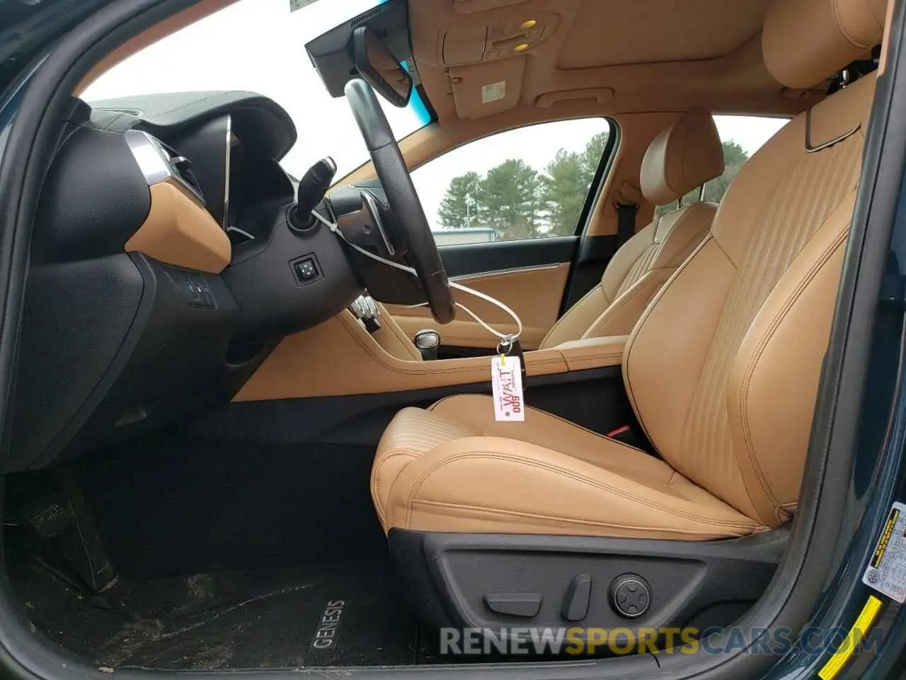 7 fotografías del automóvil dañado KMTG34TA3NU087864 GENESIS G70 BASE 2022