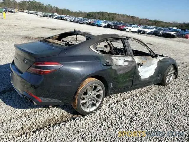3 fotografías del automóvil dañado KMTG34TA4NU096699 GENESIS G70 BASE 2022