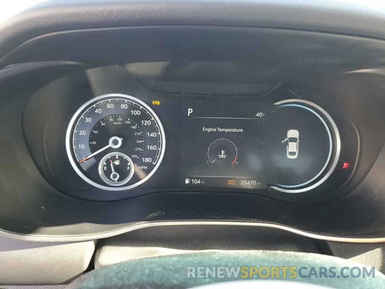 9 fotografías del automóvil dañado KMTG34TA5NU085937 GENESIS G70 BASE 2022