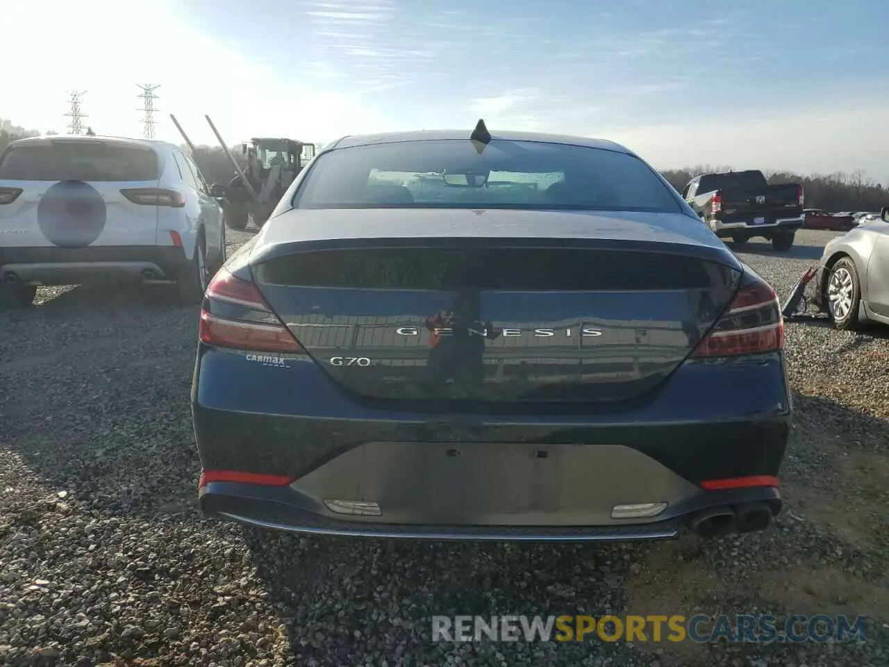 6 fotografías del automóvil dañado KMTG34TA5NU102722 GENESIS G70 BASE 2022