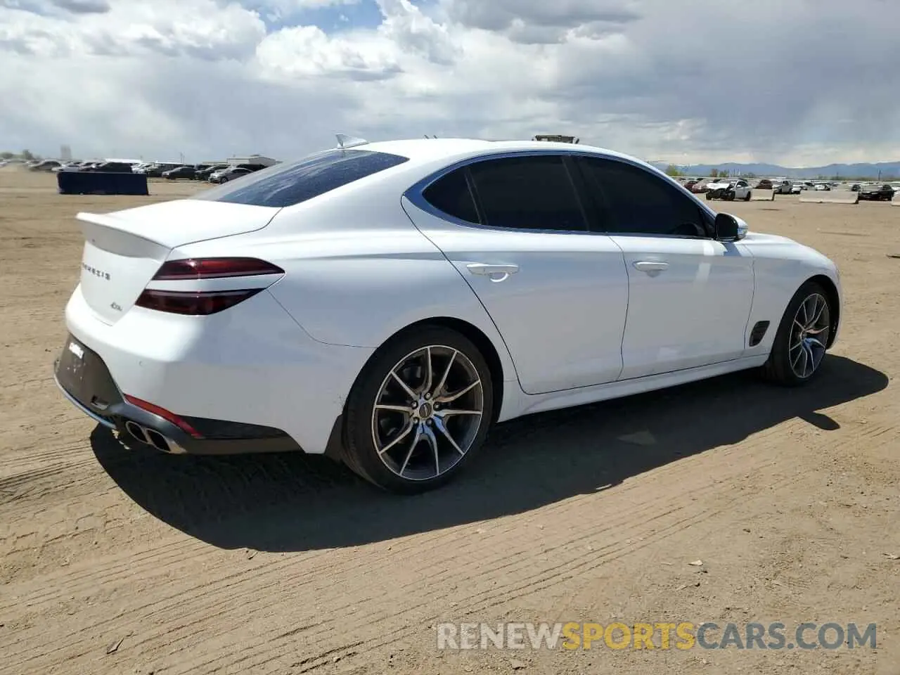 3 fotografías del automóvil dañado KMTG34TA6NU088944 GENESIS G70 BASE 2022