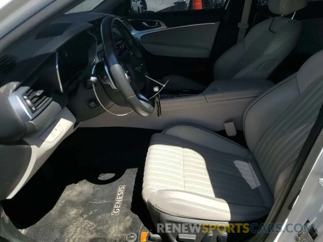 7 fotografías del automóvil dañado KMTG34TA6NU088944 GENESIS G70 BASE 2022